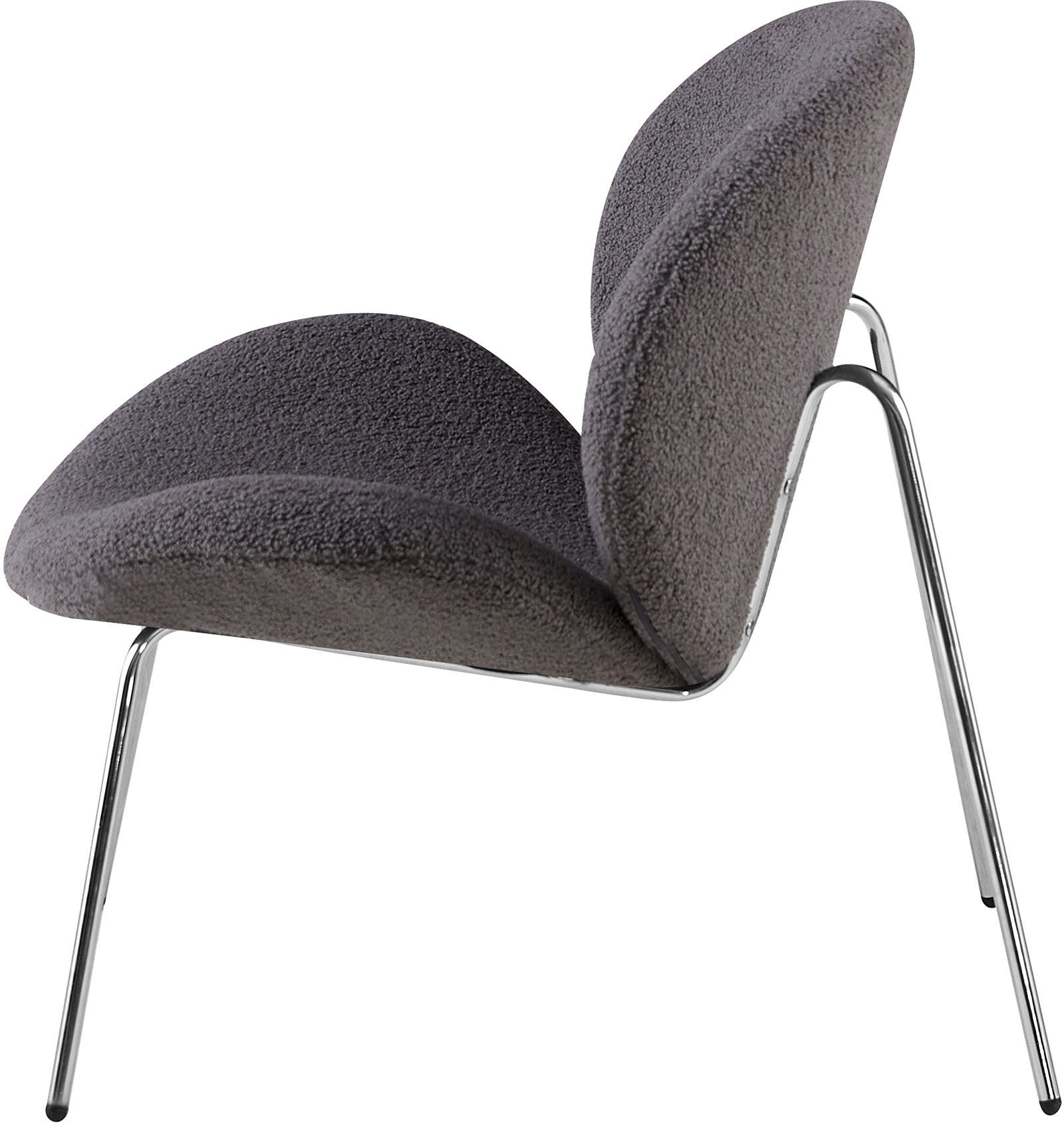 Kayoom Stoel Jaden 125 2-pack, in trendy stof met kreukeleffect Esthetisch minimalistisch ontwerp, bouclé stof, breed zitten (set, 2 stuks)