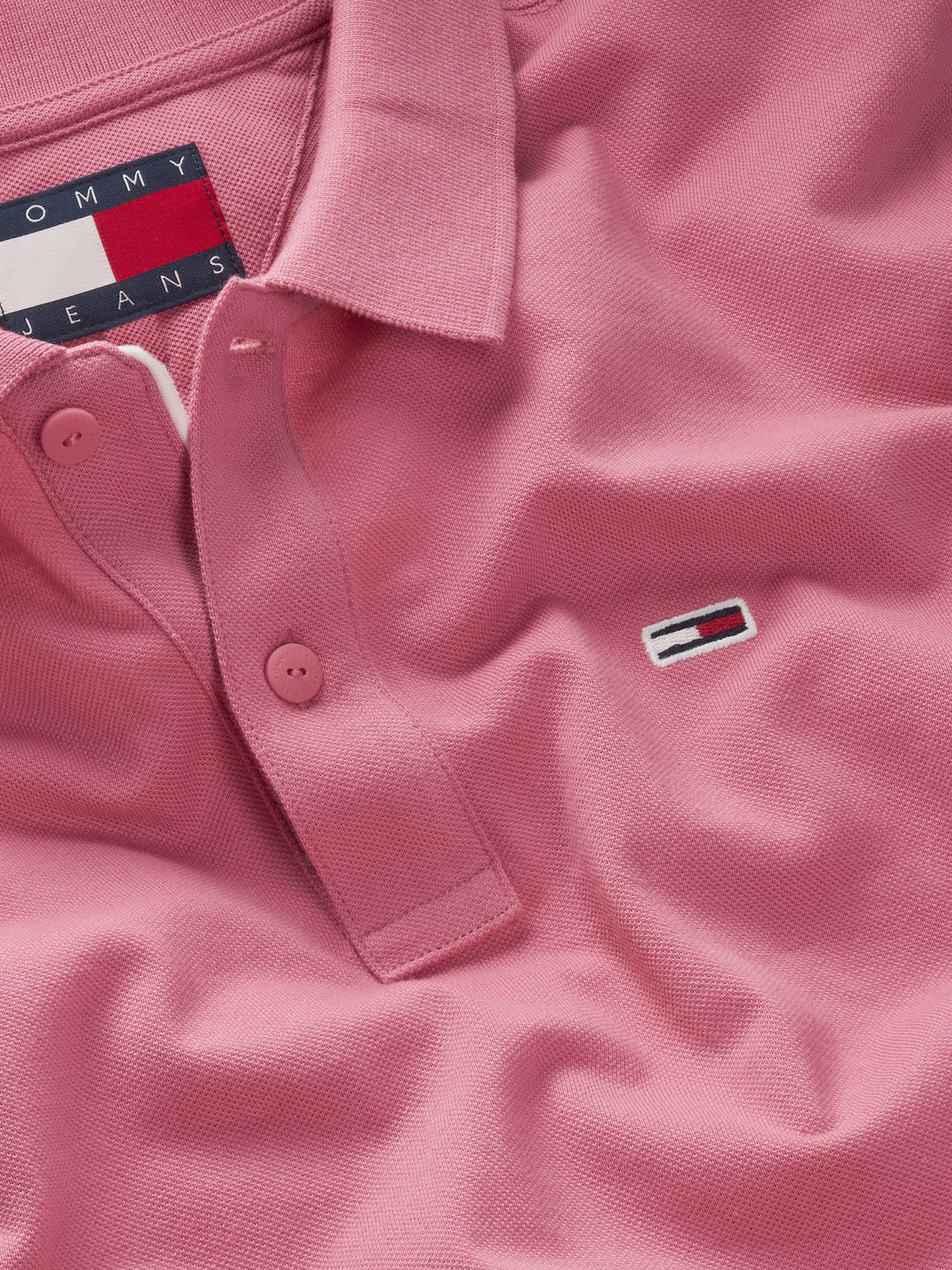 TOMMY JEANS Poloshirt TJM SLIM PLACKET POLO