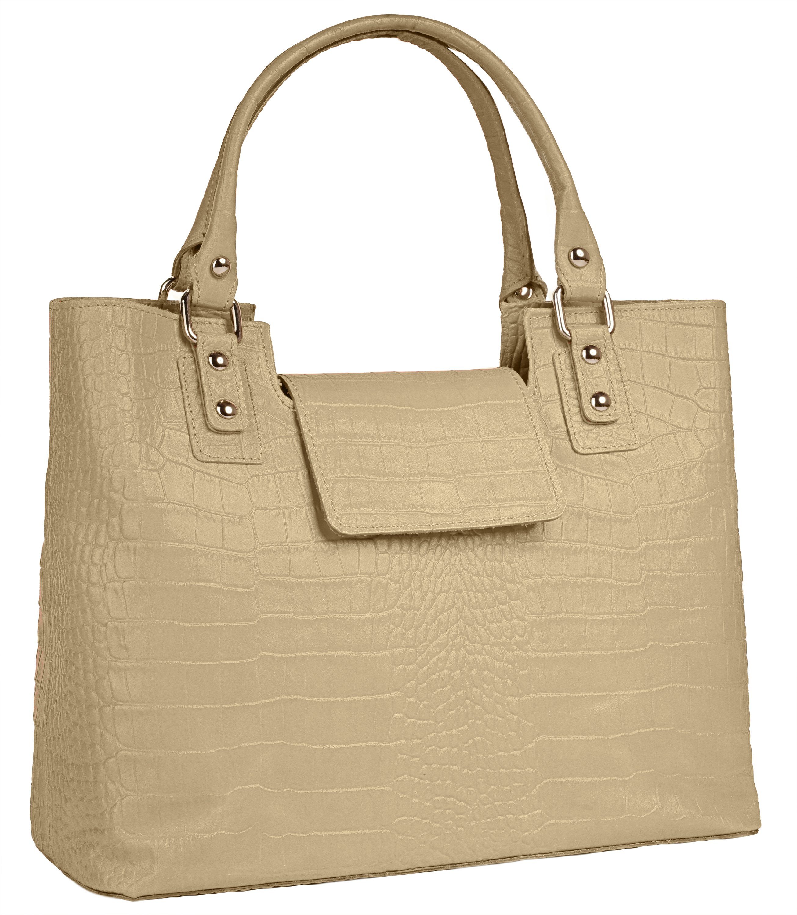 Cluty Tas echt leer, made in italy