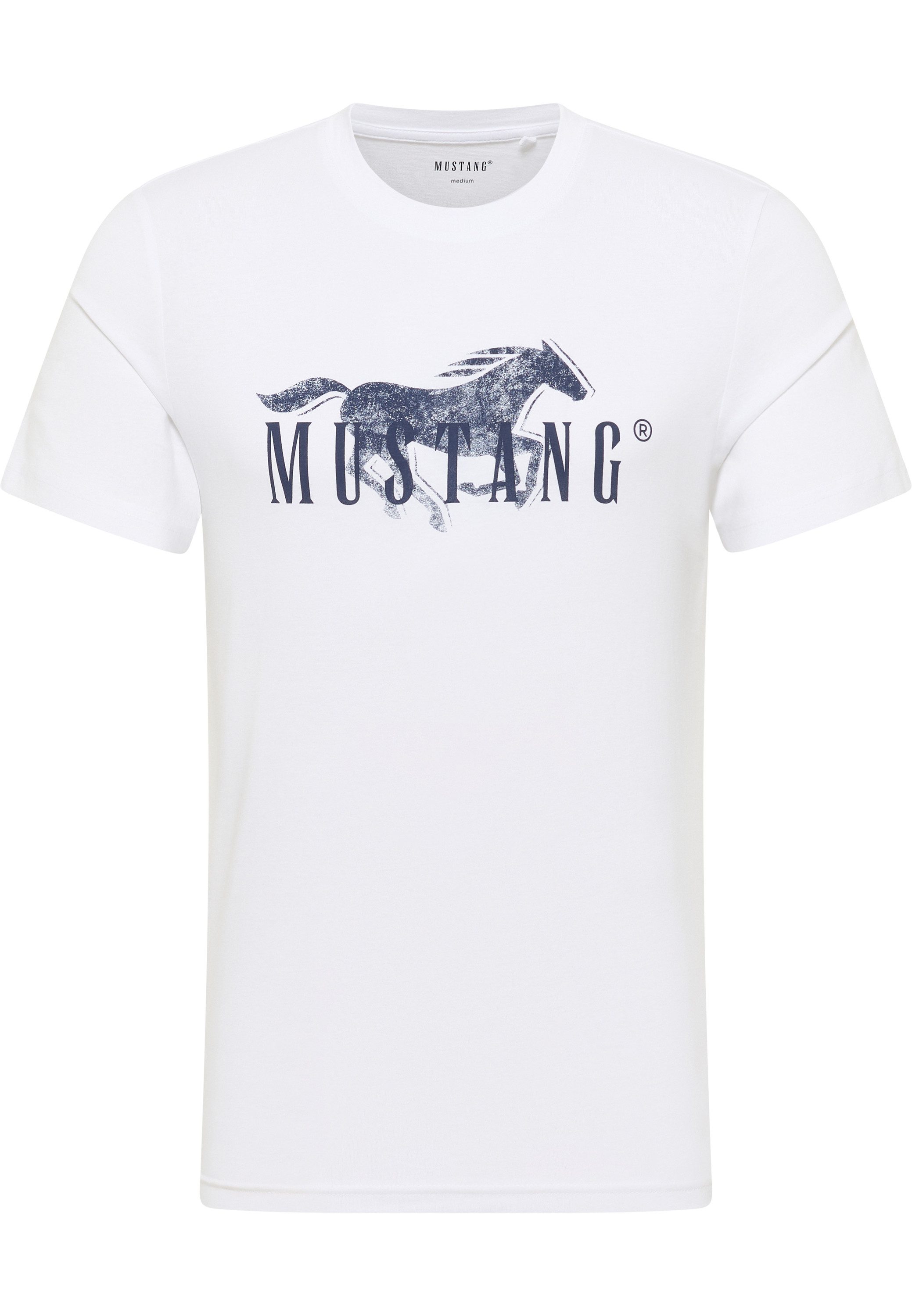 MUSTANG Shirt met korte mouwen Heren stijl Austin