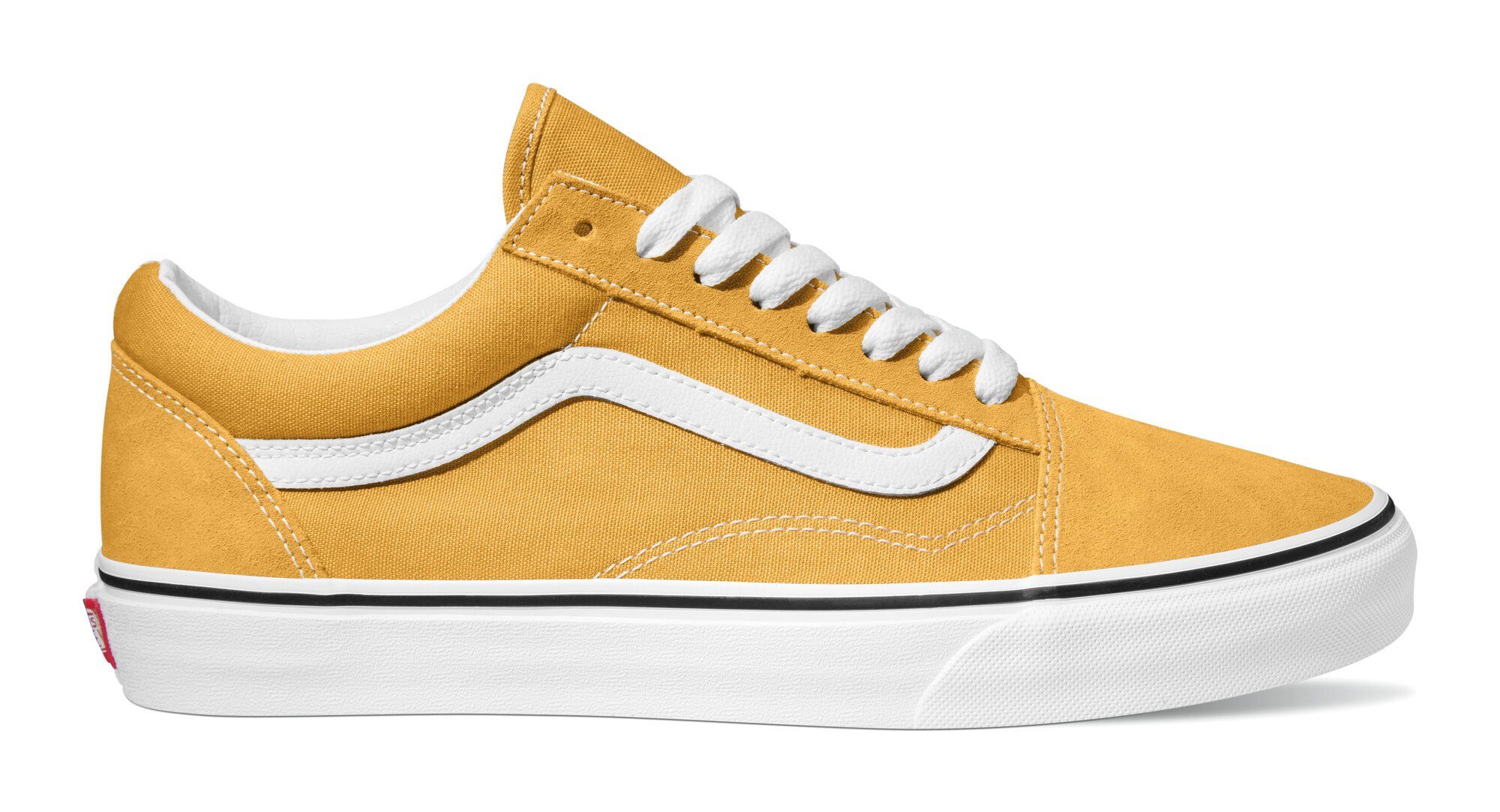Vans Sneakers Old Skool met contrasterend logobadge aan de hiel