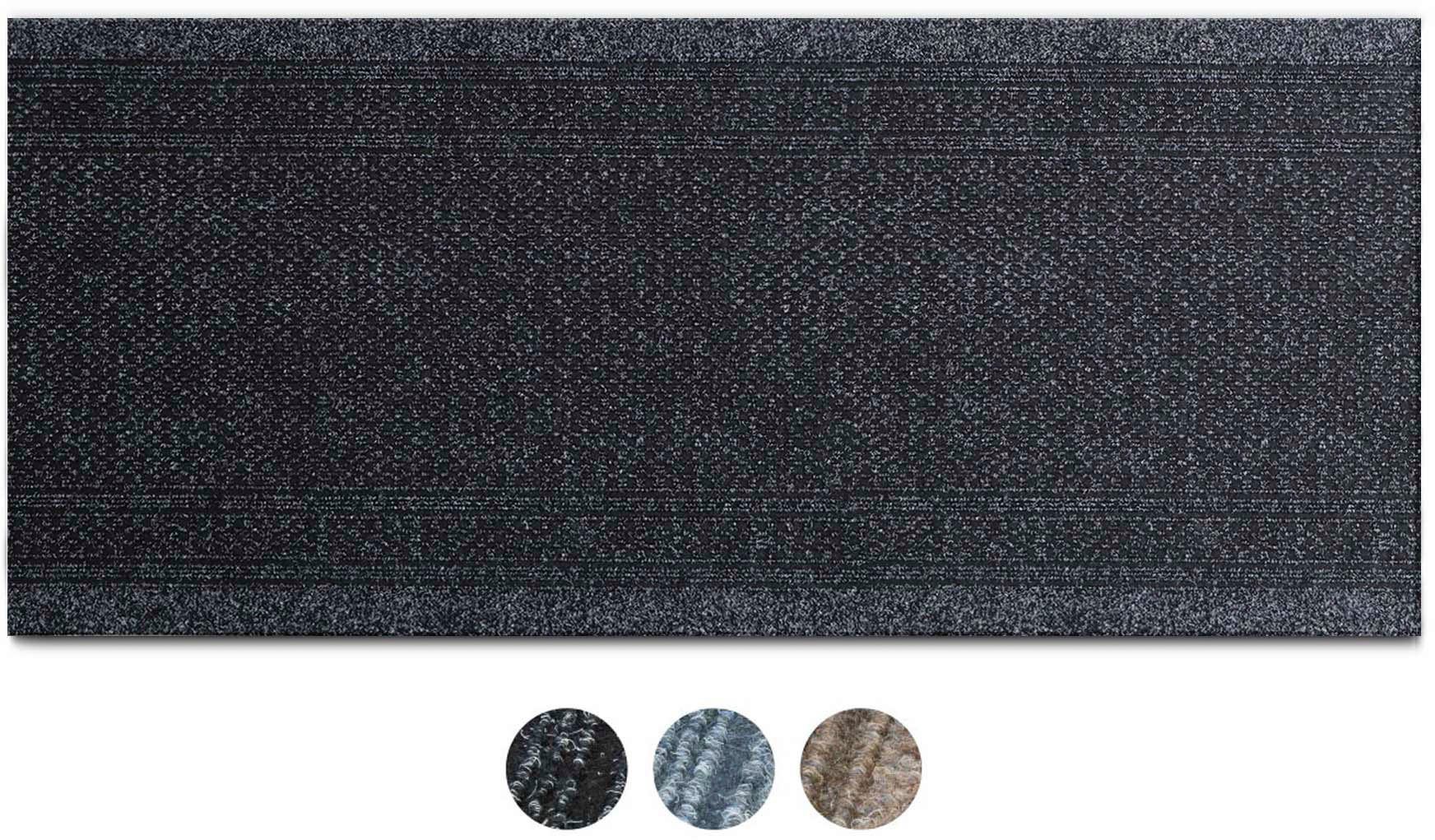 Primaflor-Ideen in Textil Keukenloper Aztec Naaldvilt, zeer robuust en slijtvast, antislip, keuken laagpolige vloerkleden grijs