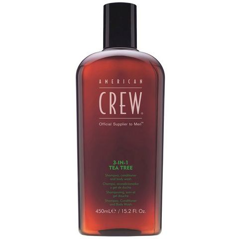 American Crew Haarshampoo 3In1 Tea Tree Shampoo 450 ml