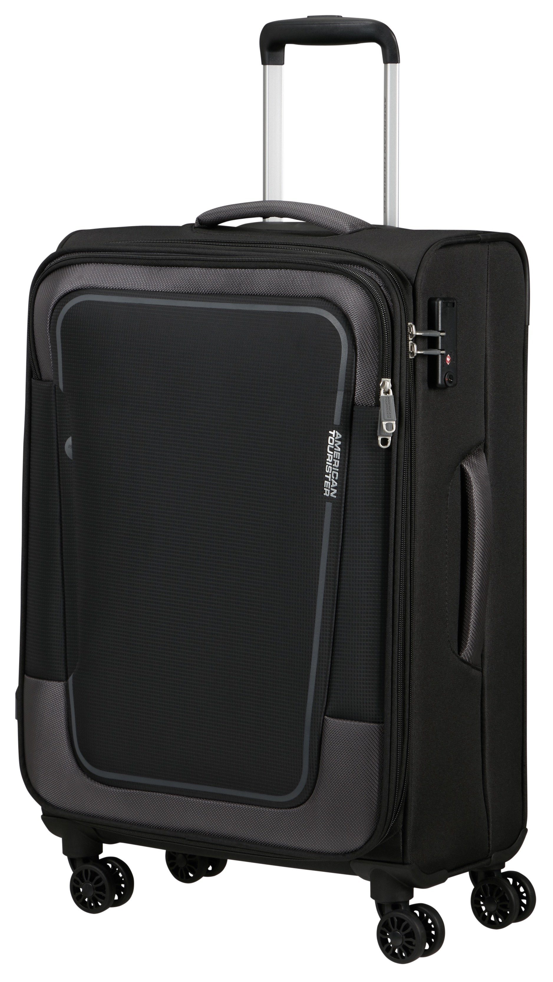 American Tourister Zachte bagage trolley PULSONIC Spinner 67 Reiskoffer zachte koffer TSA-slot