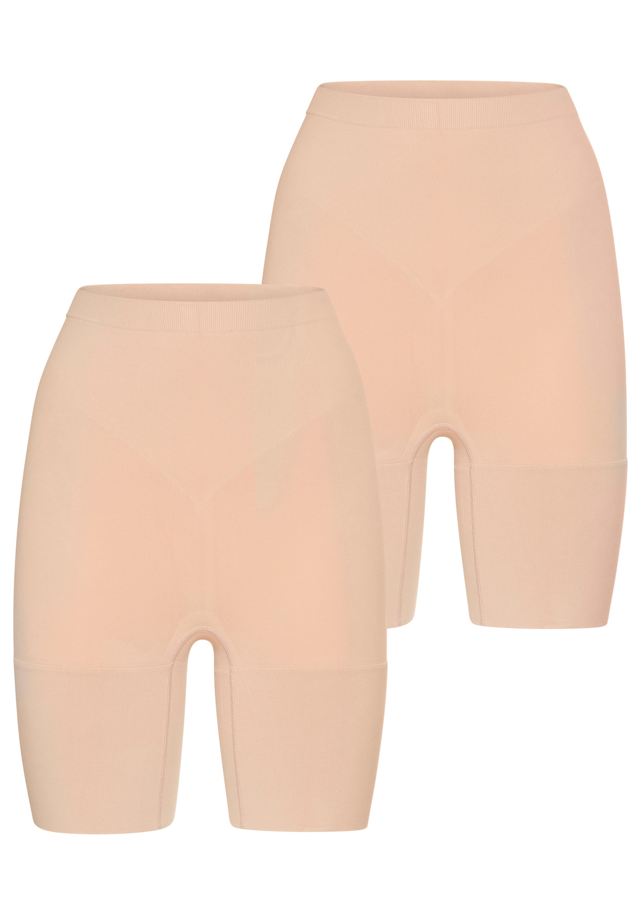 Sarlini Shapingbroek super zachte, naadloze shorts (Set van 2)