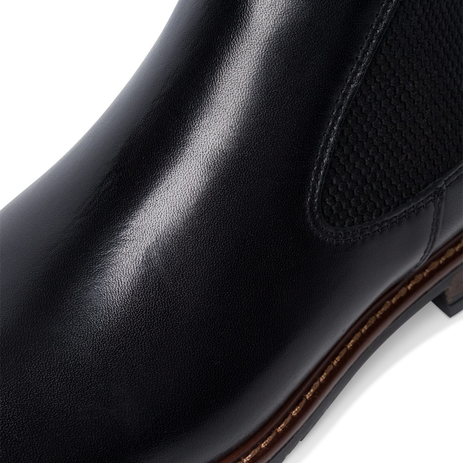 Tamaris Chelsea-boots , blokhak, businessschoen, comfortabele schoen, klassieke look, smalle vorm
