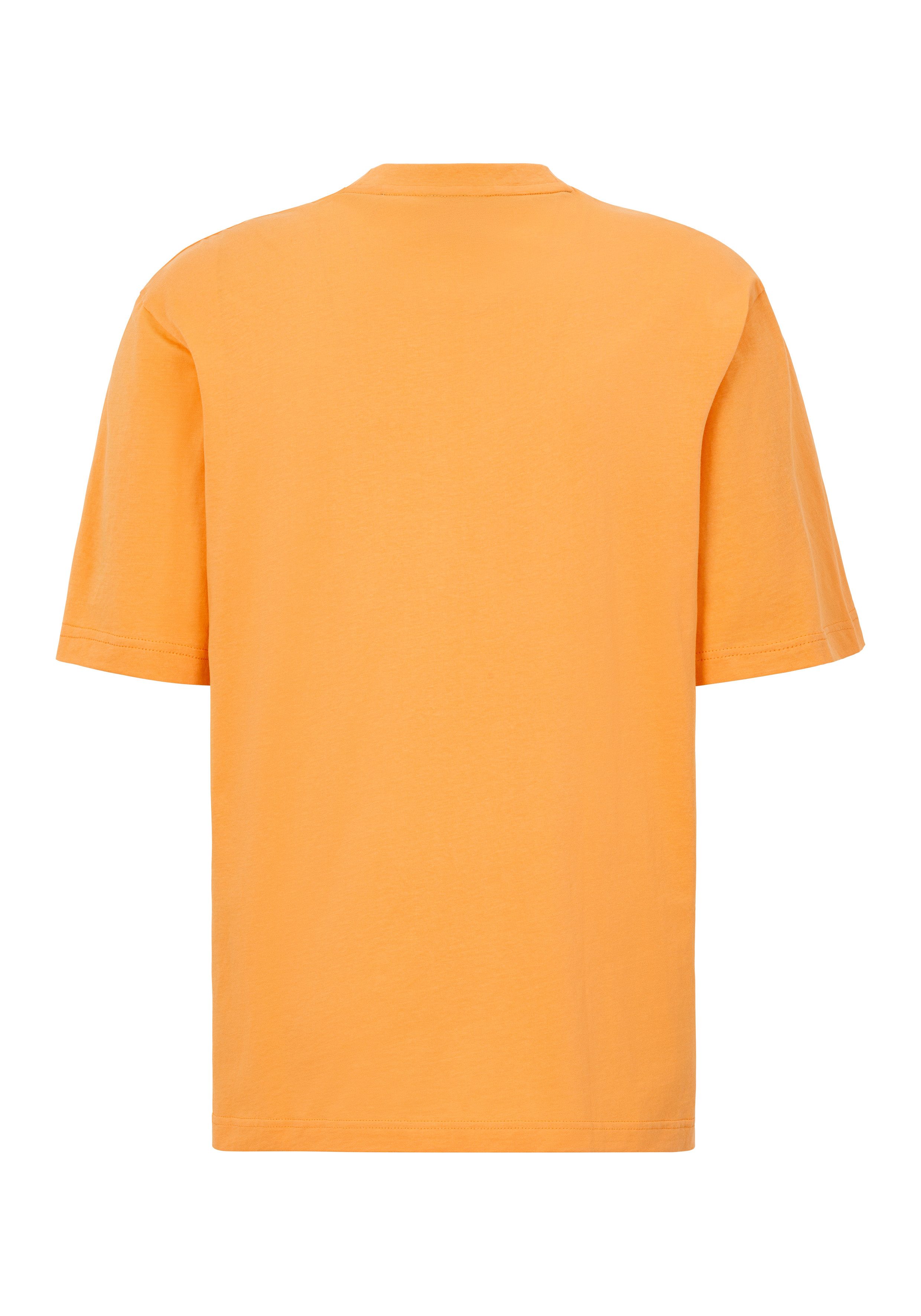 HUGO Blue T-shirt Nugibol met grote logoprint