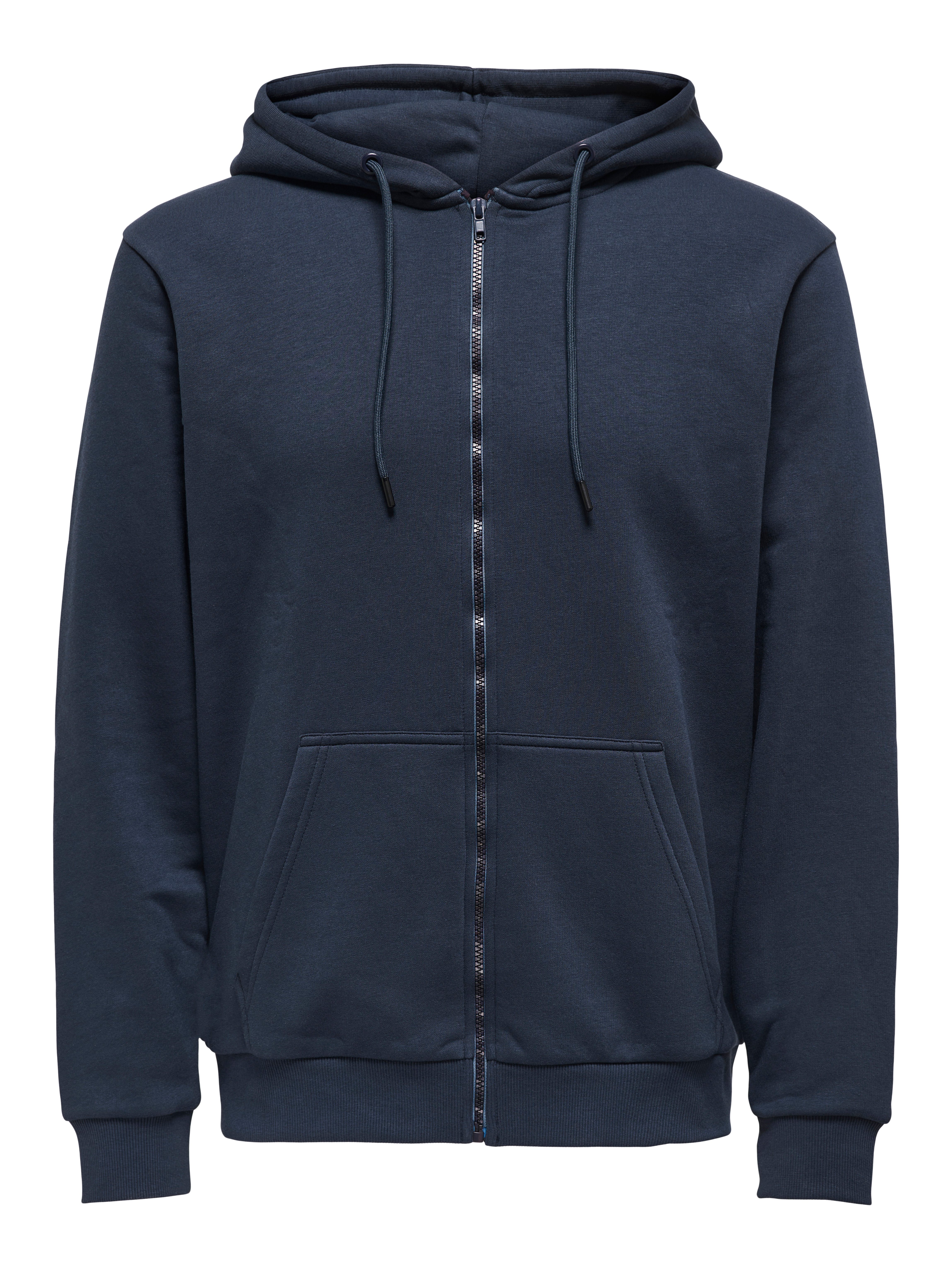 ONLY & SONS Capuchonsweatvest ONSCERES ZIP THR. HOODIE SWEAT NOOS