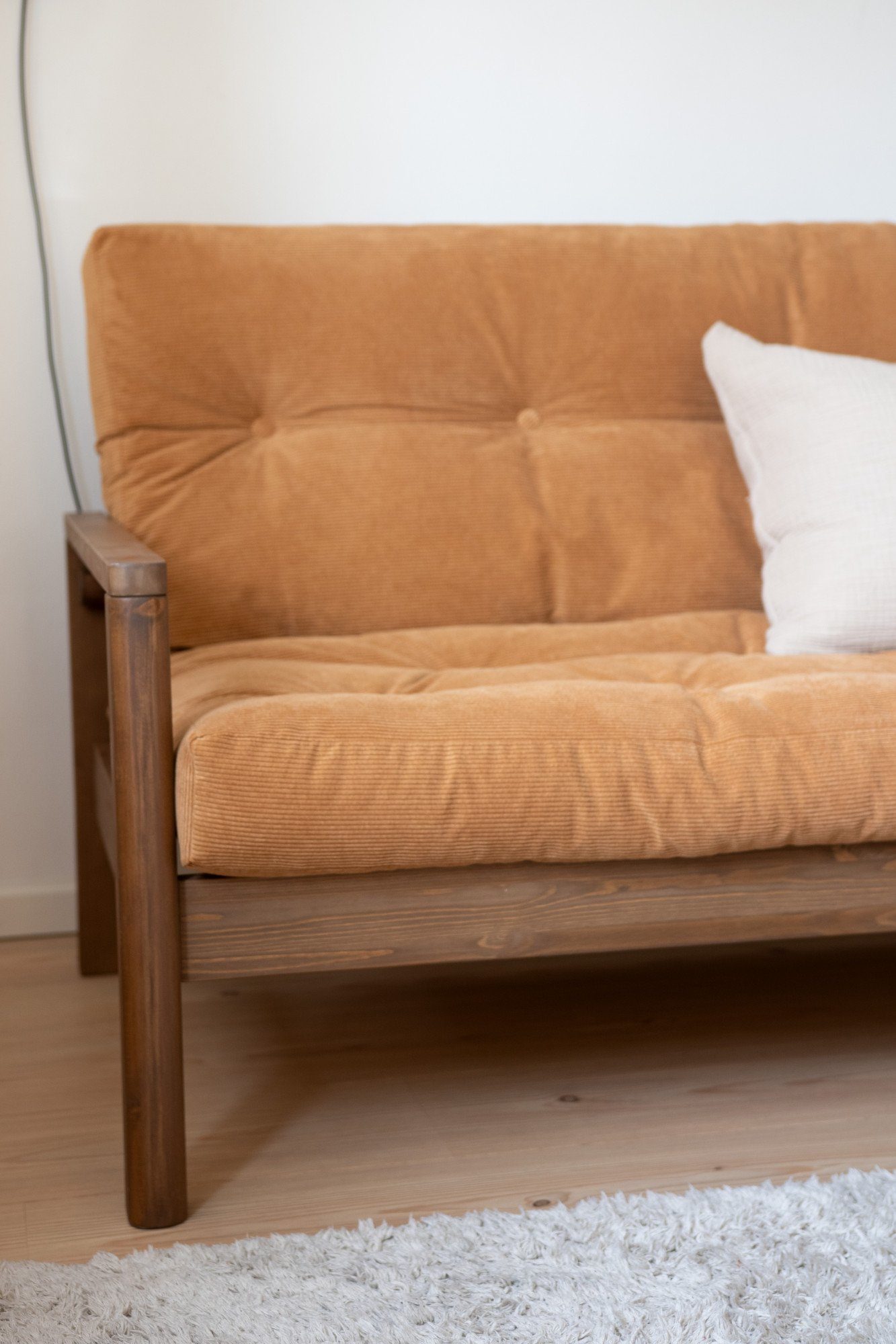 Karup Slaapbank Knob met futonmatras, verschillende kleuren, fsc®-gecertificeerd, dennenhout