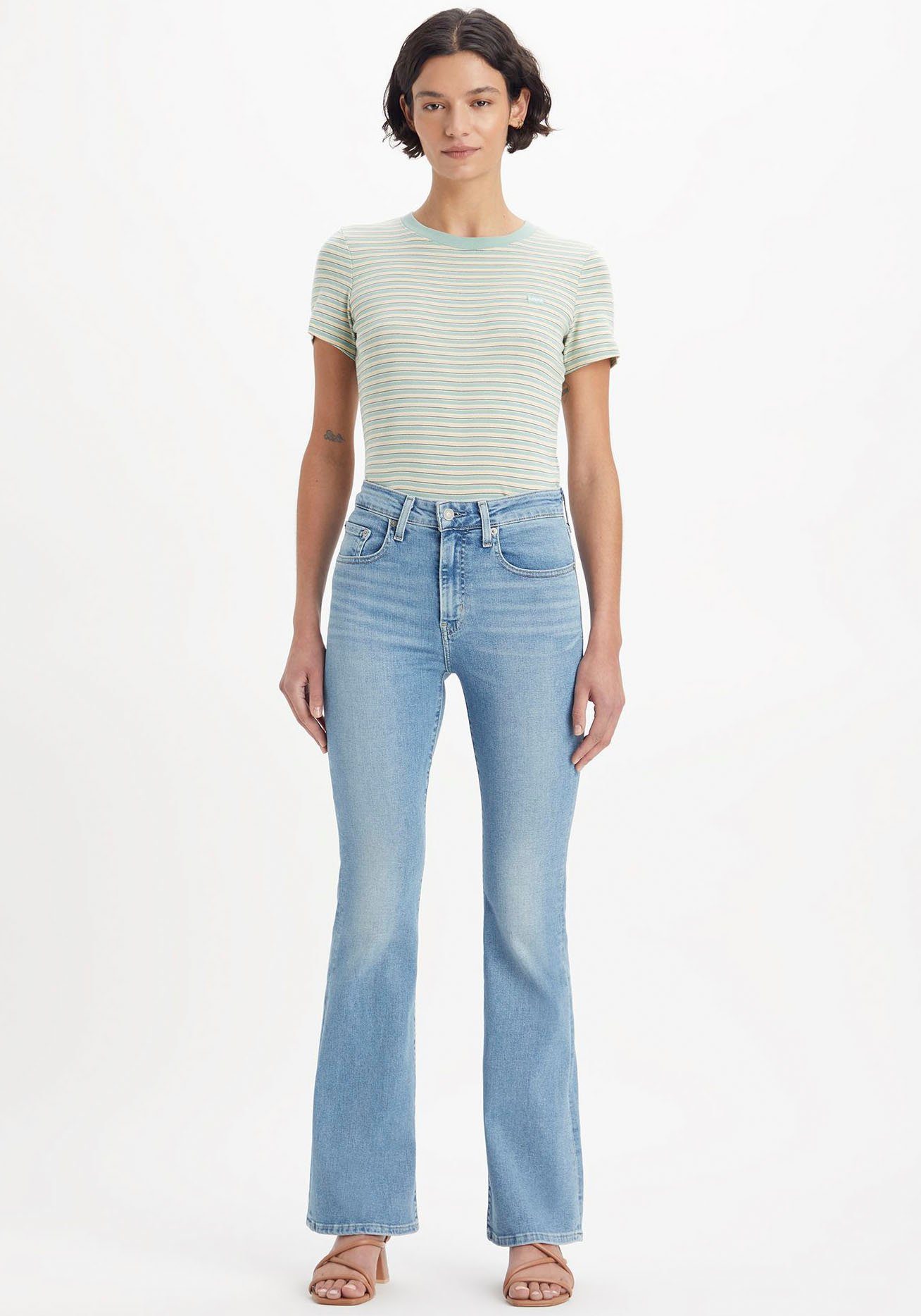 Levi's® Wijd uitlopende jeans 726 HR FLARE