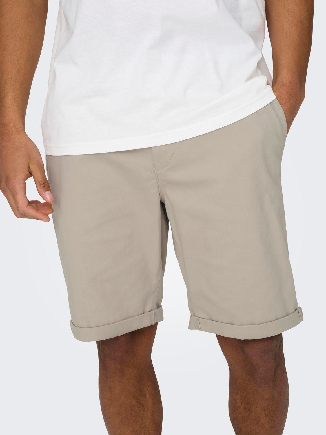ONLY & SONS Chino-short ONSPETER LIFE REGULAR 0013 SHORTS NOOS