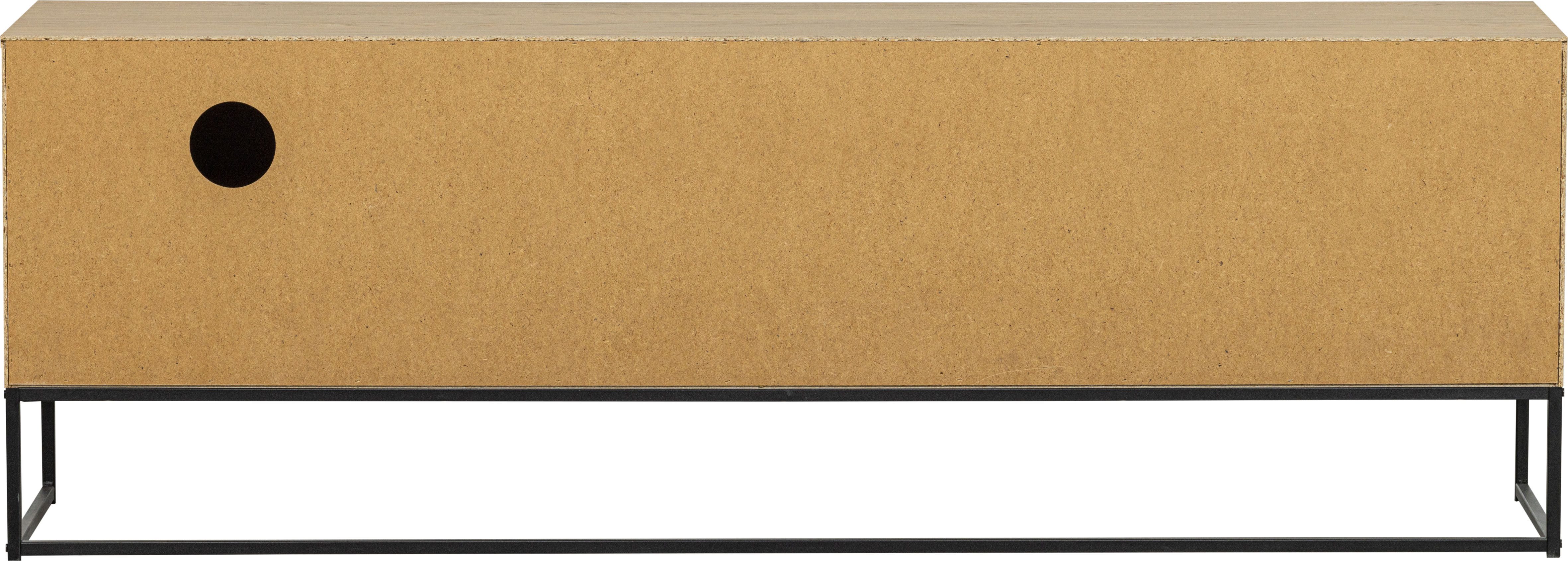 WOOOD Tv-meubel Silas TV-board Commode, 2 lades en 1 deur, veel opbergruimte, breedte 120 of 180 cm