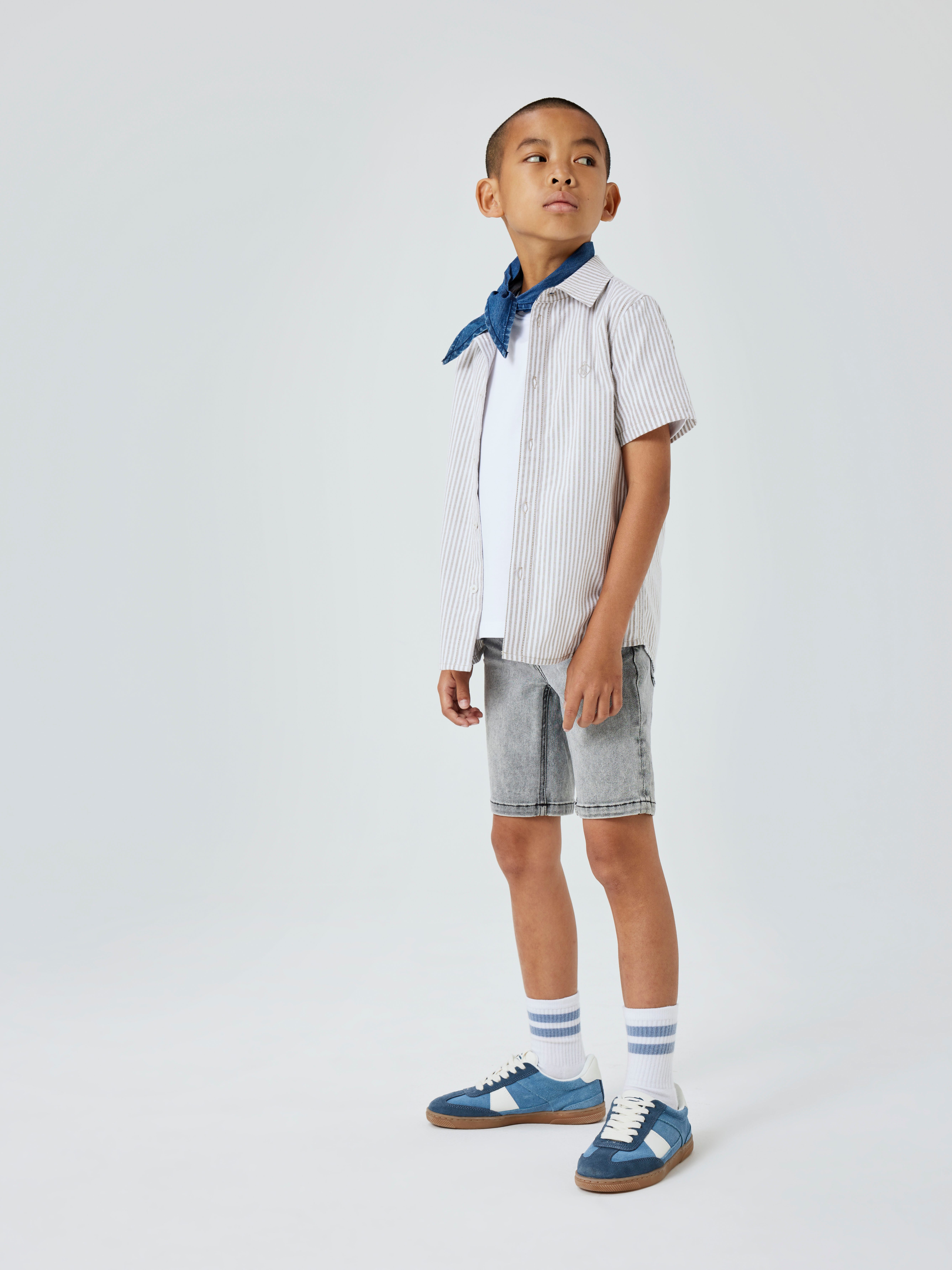 Name It Short NKMTHEO XSL DNM L SHORTS 1280-GY NOOS