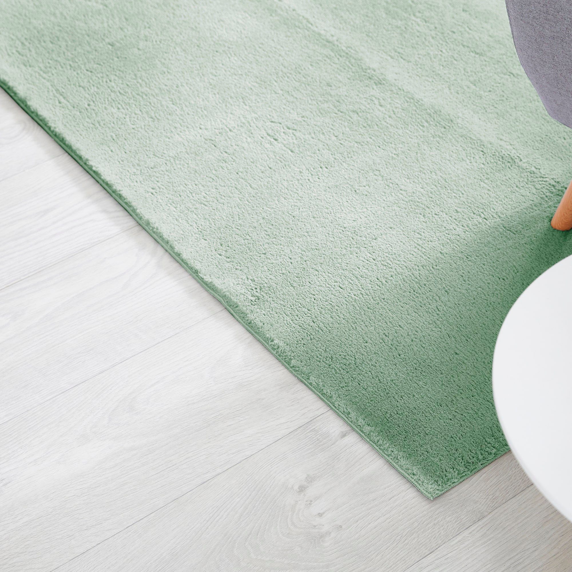 Andiamo Vloerkleed Arezzo Effen kleuren, zachte pool, wasbaar, ideaal voor de woonkamer en slaapkamer