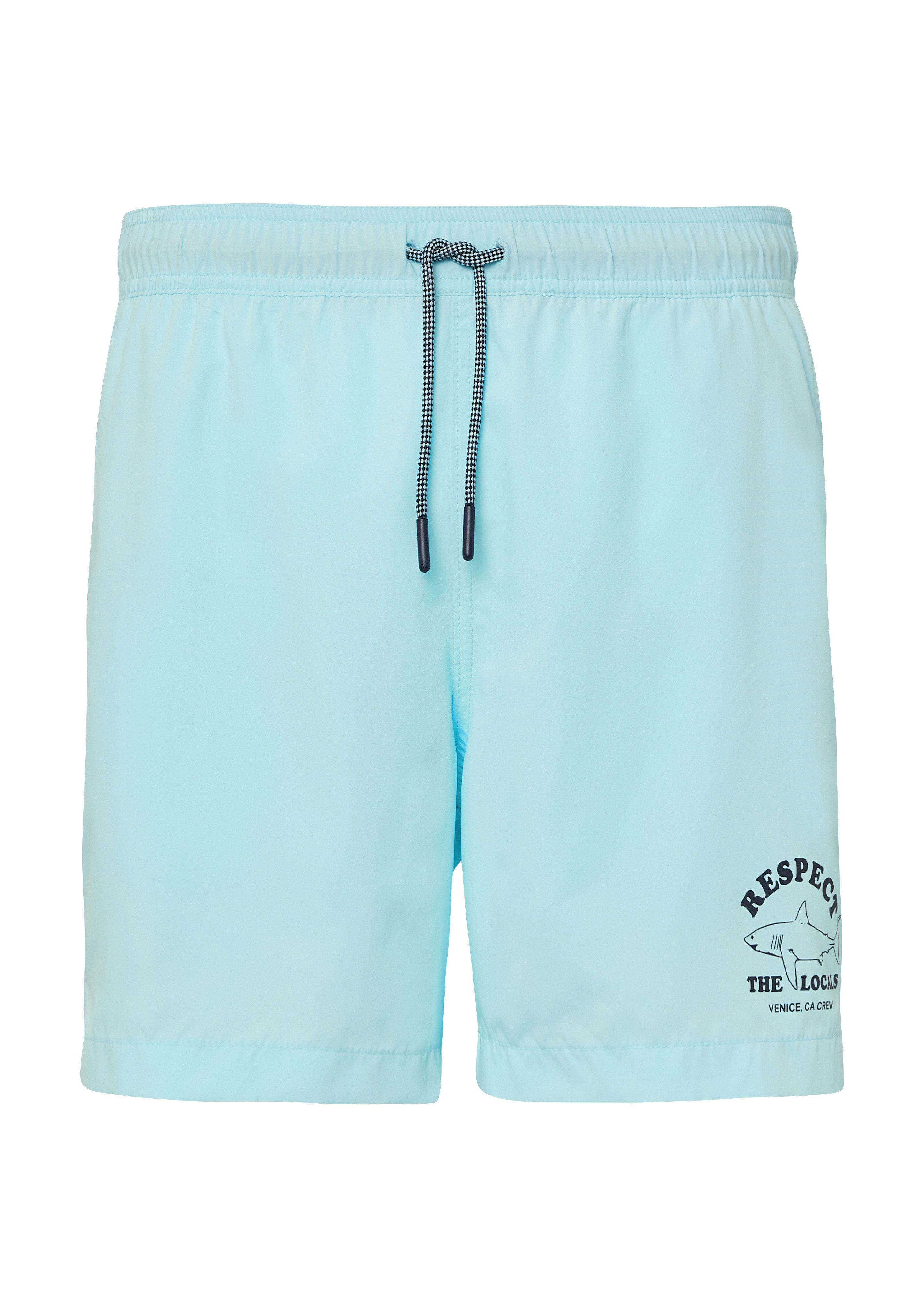 s.Oliver Strandshort met elastische taille