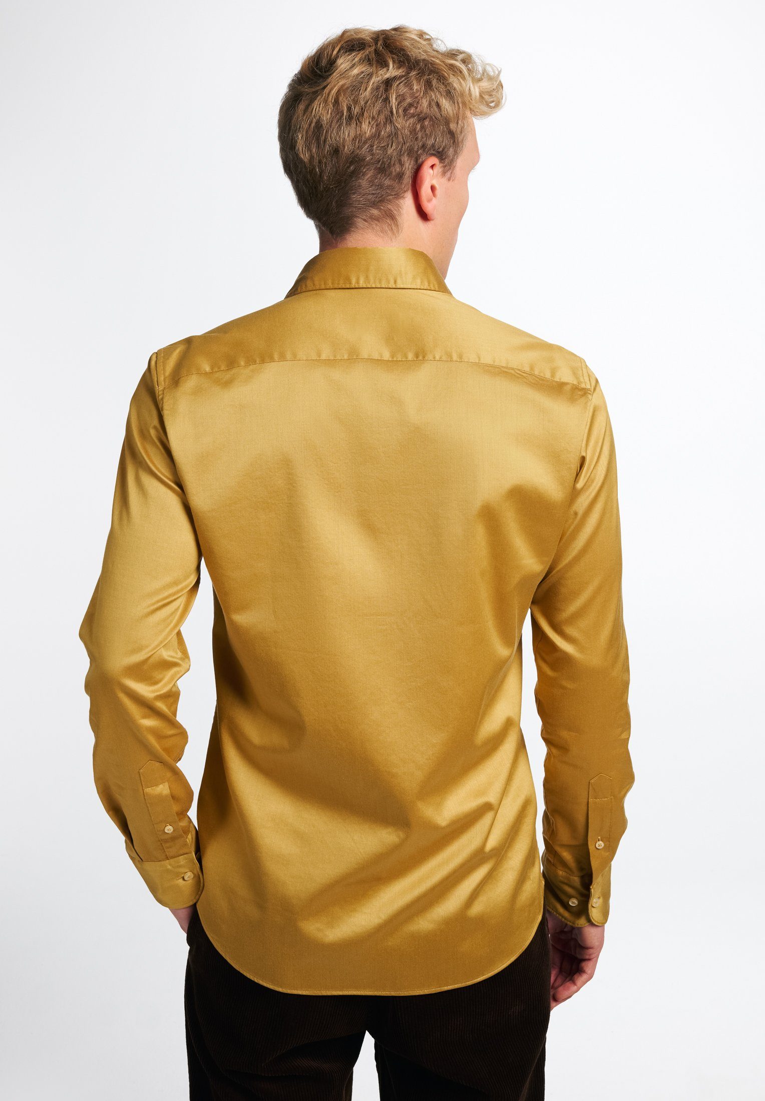 Eterna Overhemd met lange mouwen Slim fit EASY IRON (gemakkelijk te strijken)