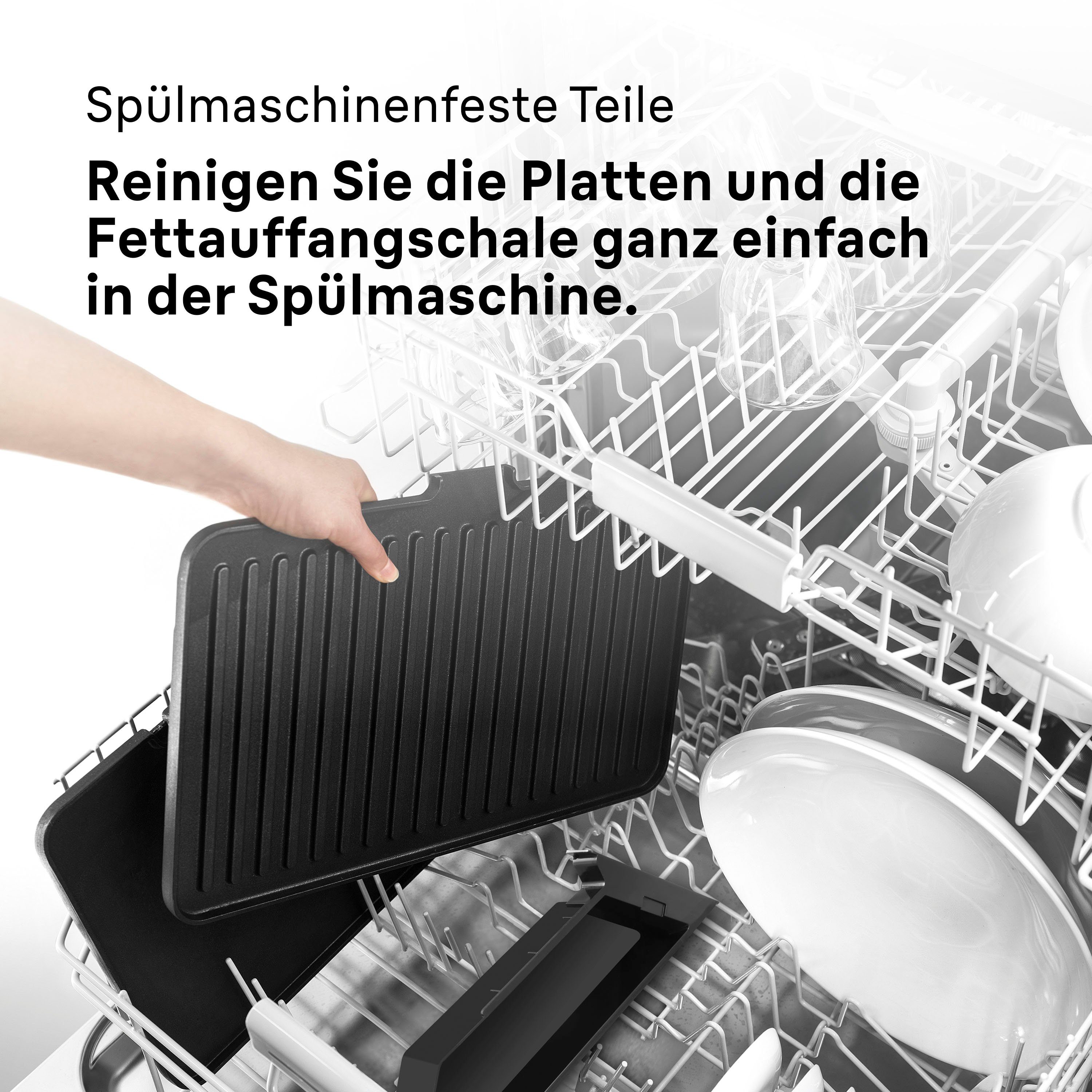 Braun Contactgrill Multigrill 7 CG 7040 silber