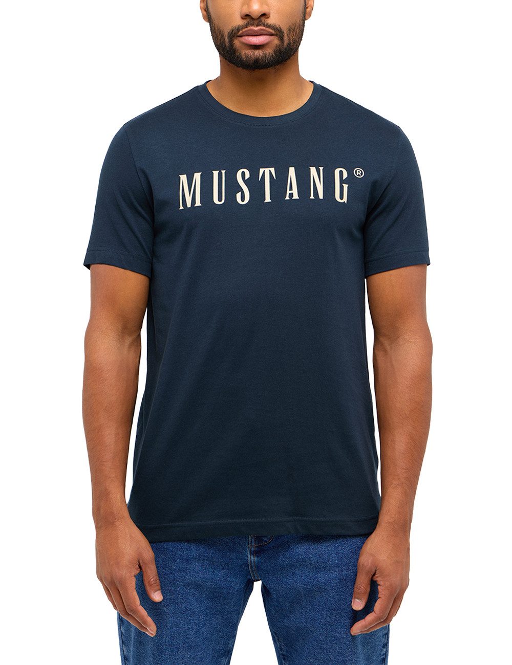 Mustang Shirt met korte mouwen Heren stijl Austin