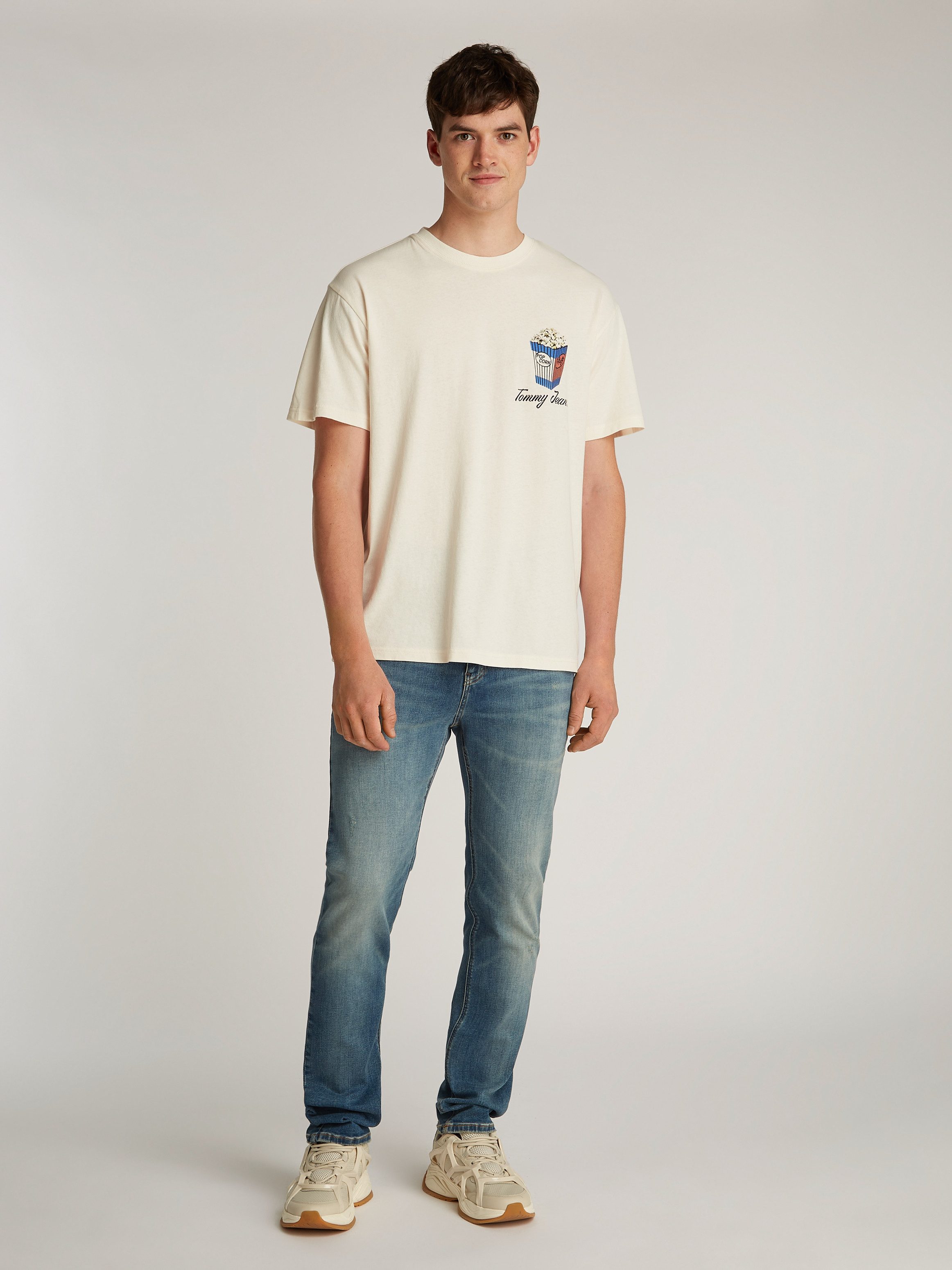 TOMMY JEANS T-shirt TJM RLX NOVELTY 2 GMD TEE