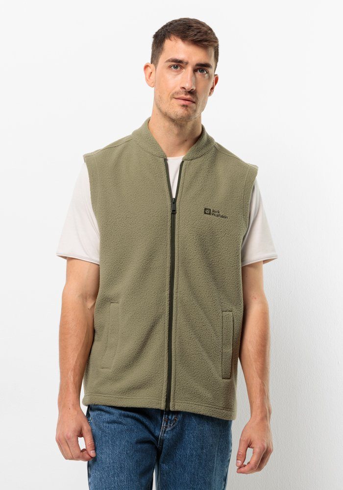 Jack Wolfskin Mouwloos fleecevest LIGHT CURL VEST M