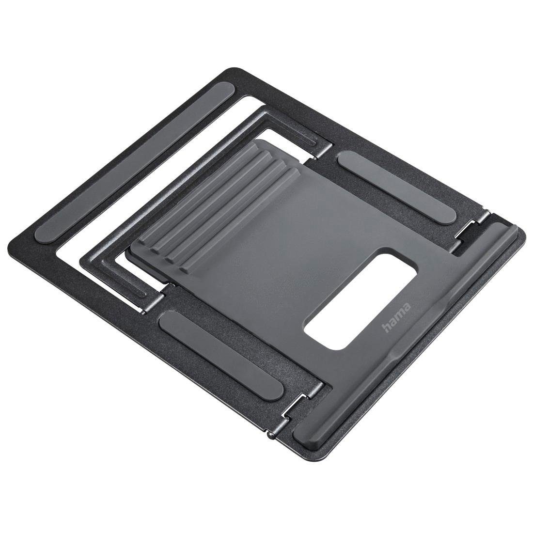 Hama Laptop standaard Notebook-standaard metaal in hoogte verstelbaar kantelbaar tot 39 cm 15,4" grijs