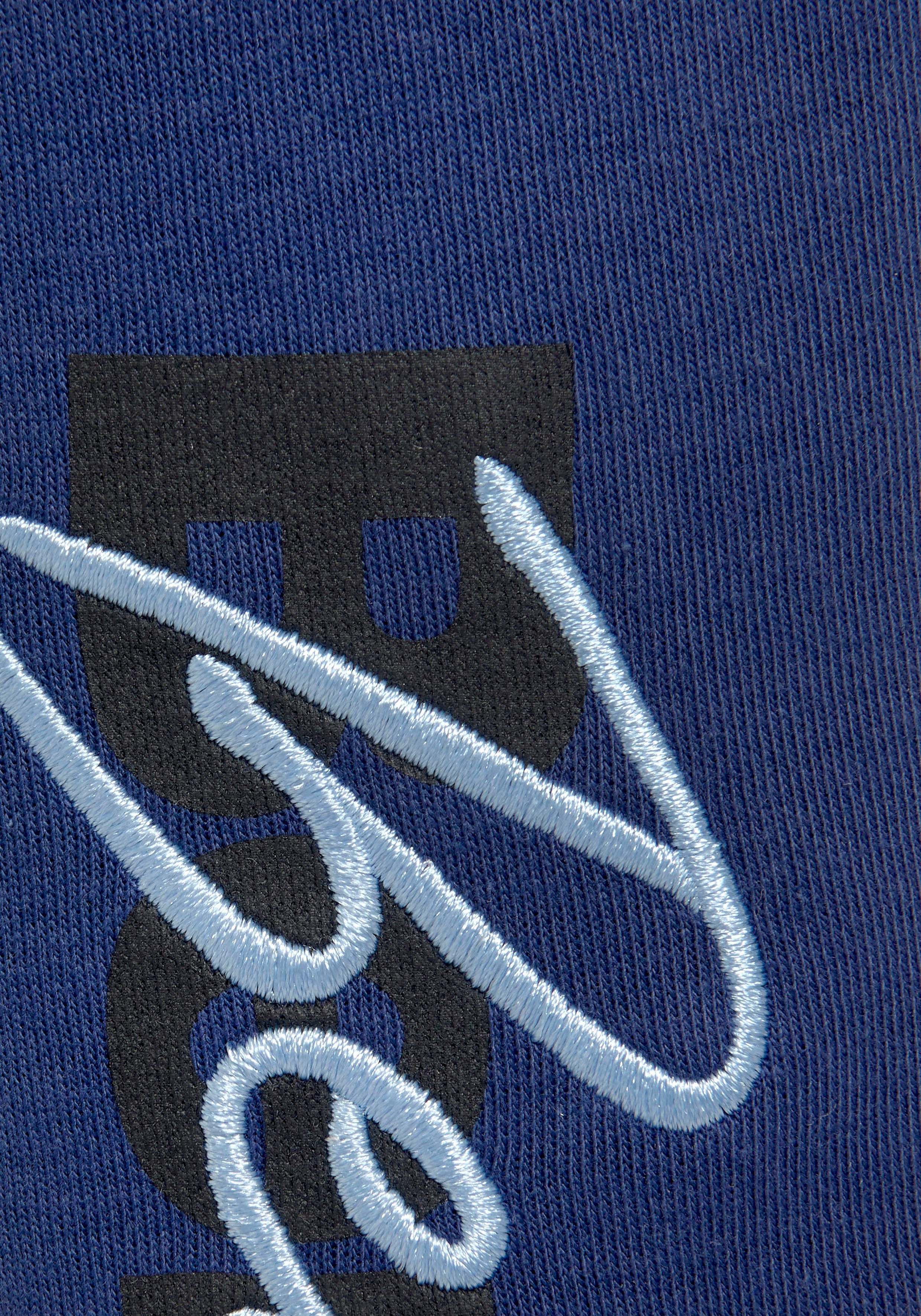 Bench. Loungewear Sweatpants met logoprint en borduurwerk, loungewear
