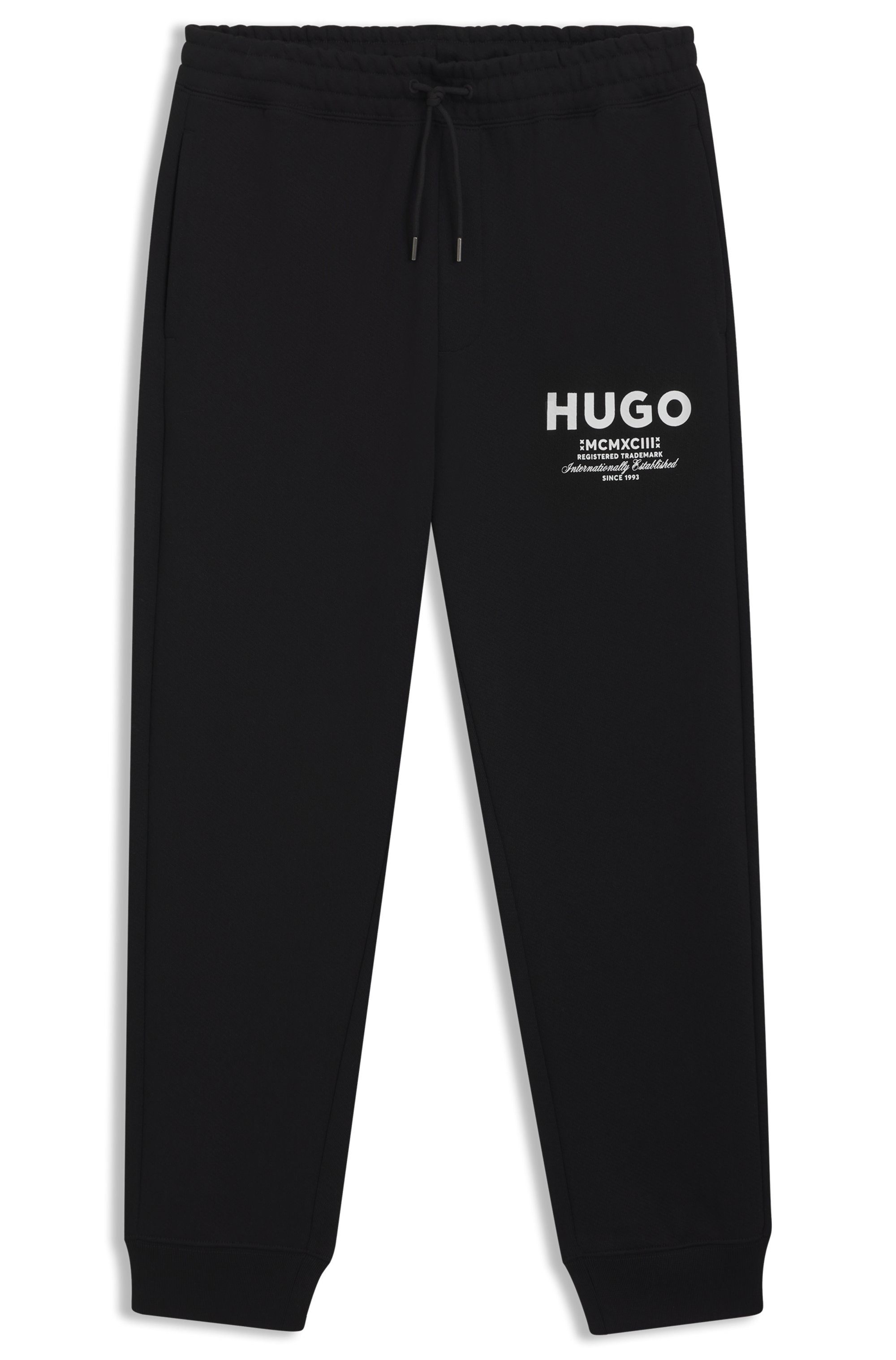 OTTO HUGO Blue Joggingbroek Nevez heren joggingbroeken maat XL zwart