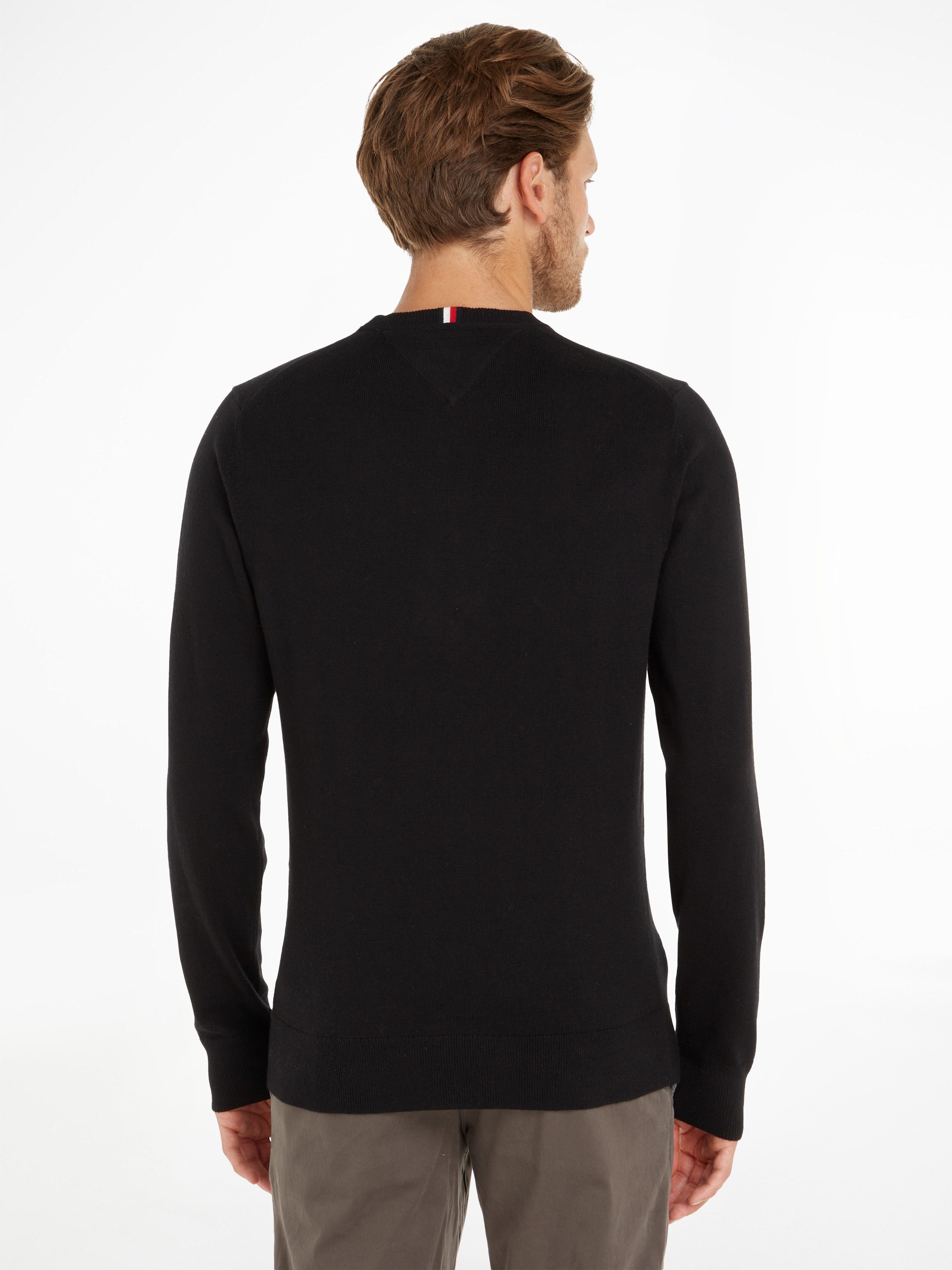 Tommy Hilfiger Trui met ronde hals PIMA ORG CTN CASHMERE CREW NECK