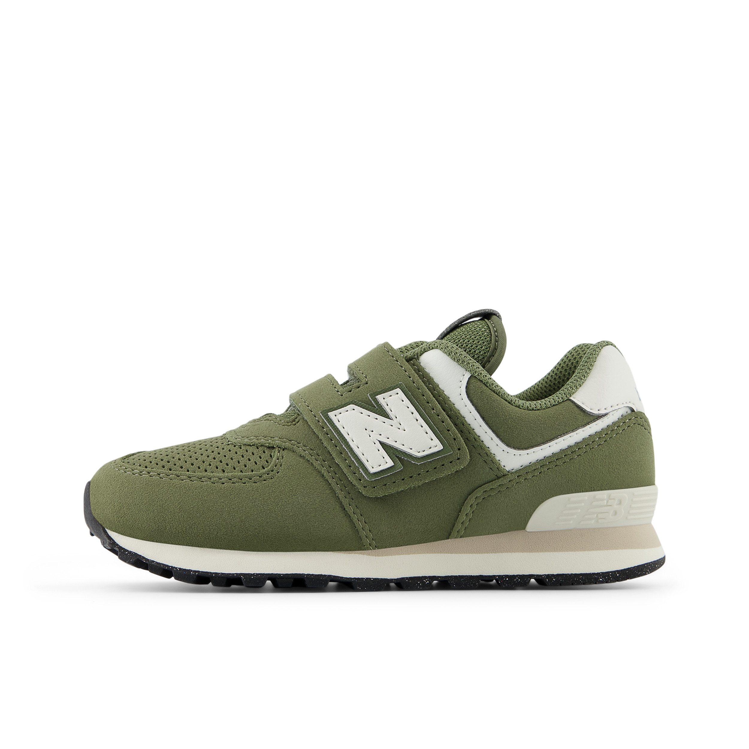 New Balance Sneakers U574 "Evergreen" met klittenbandsluiting