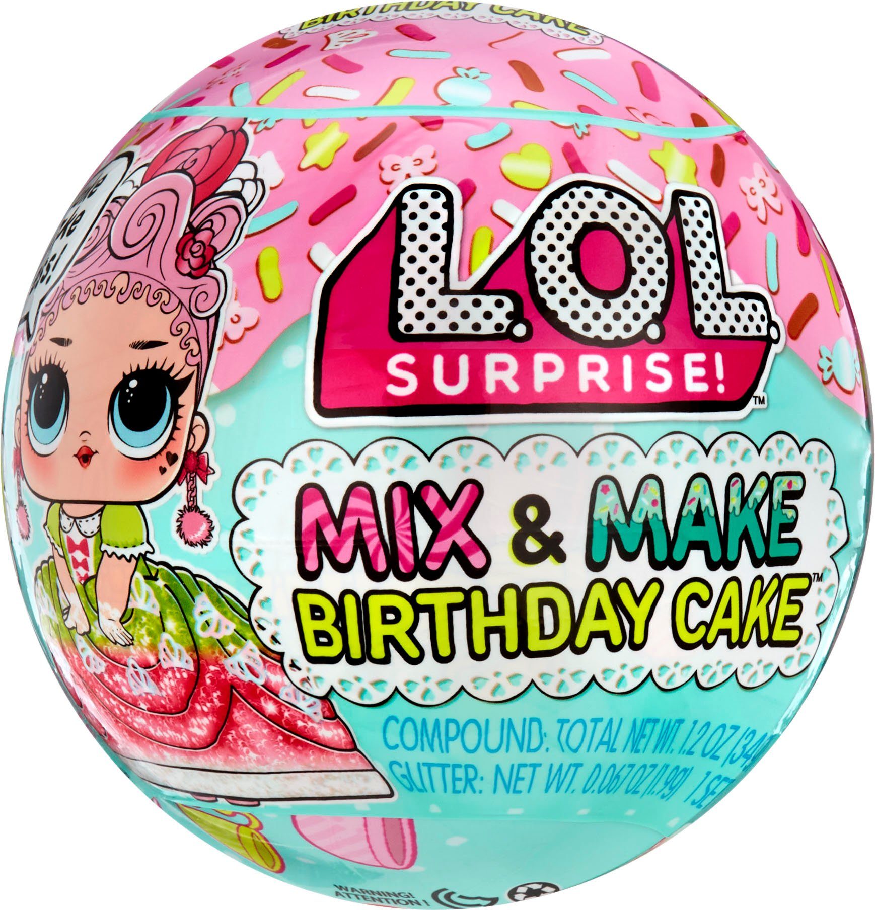 L.O.L. SURPRISE! Knutselset L.O.L. Surprise mix & mix Birthday Cake