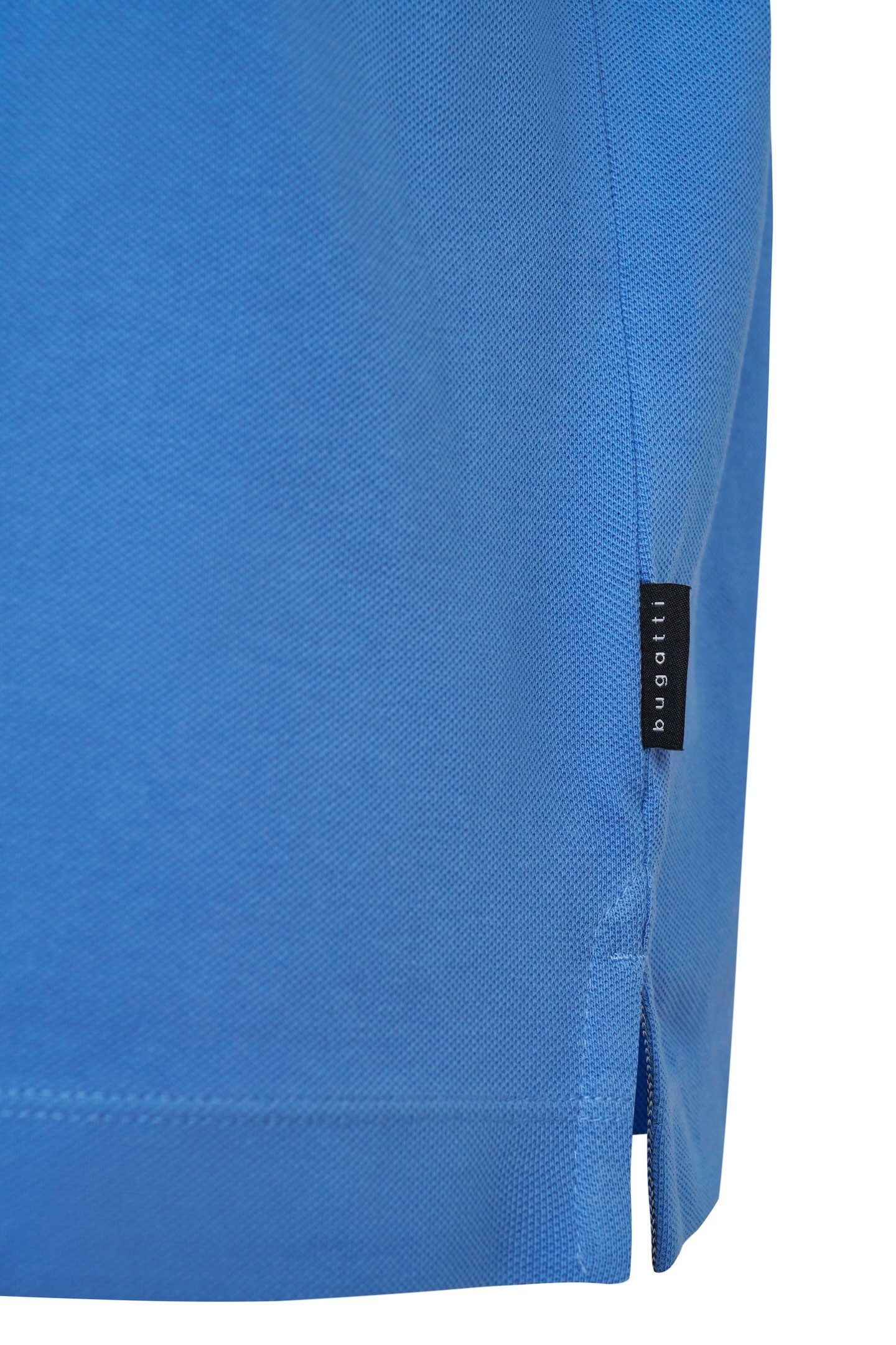 Bugatti Poloshirt met opstaande kraag