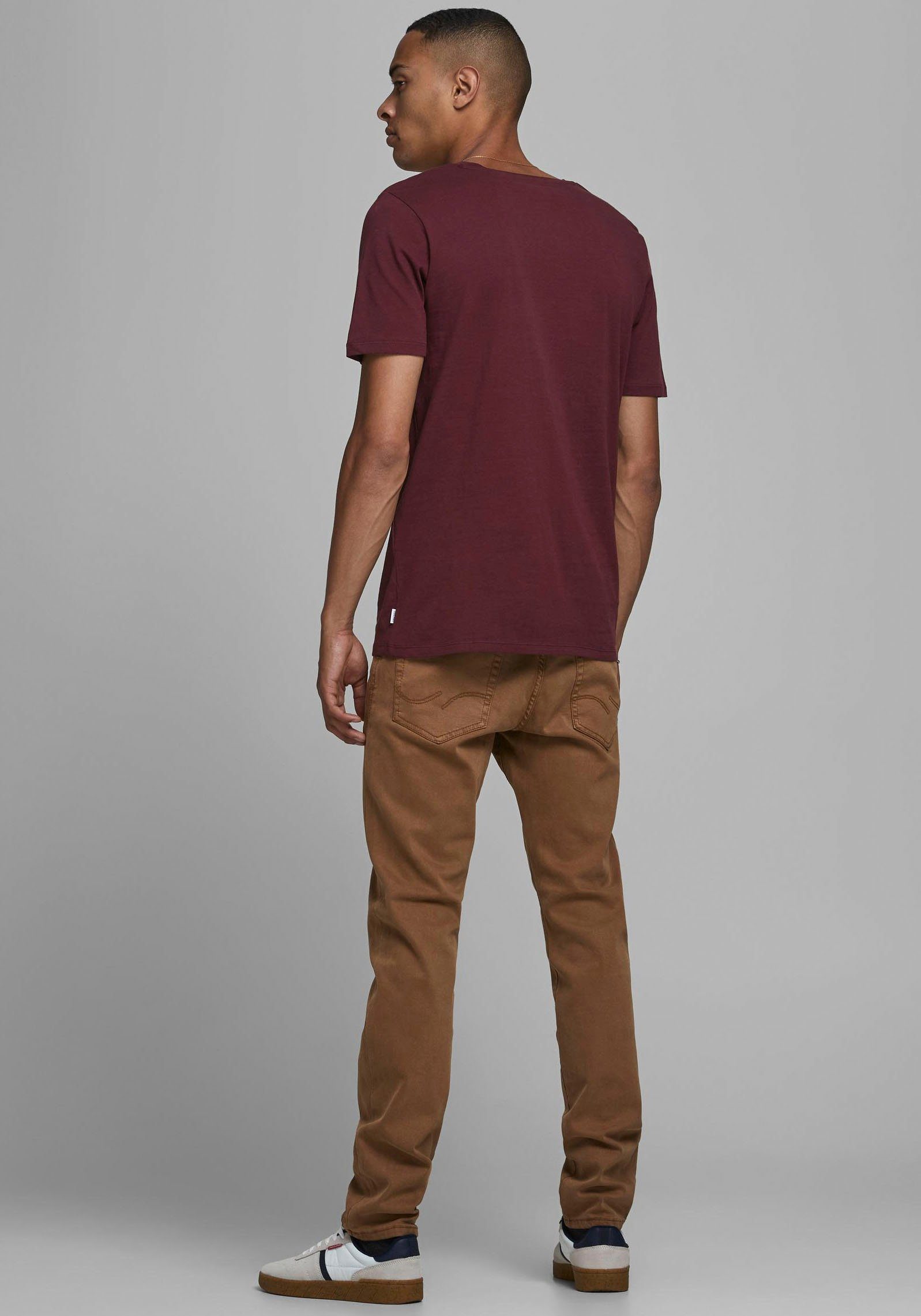 Jack & Jones Shirt met ronde hals JJEORGANIC BASIC TEE SS O-NECK NOOS