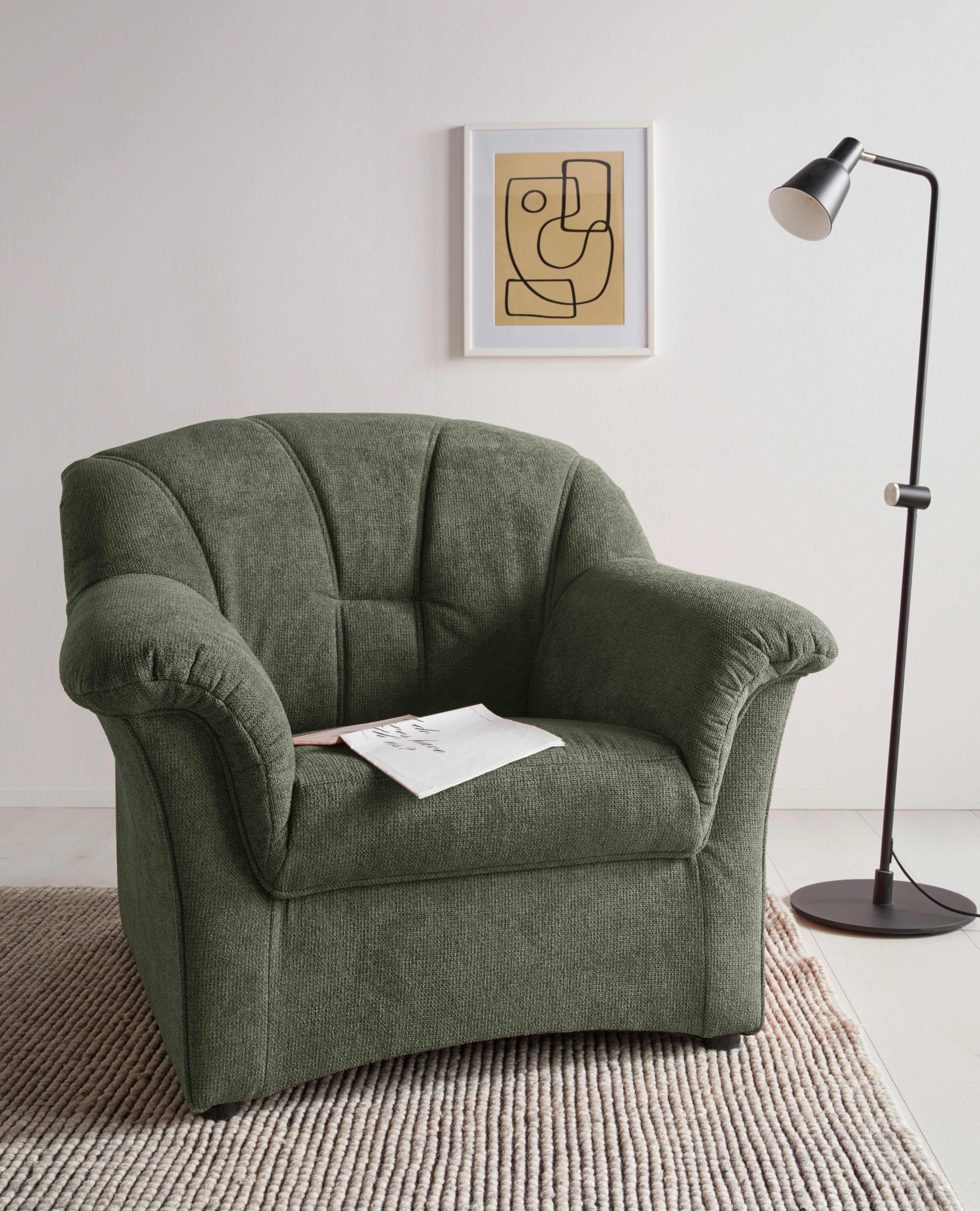 DOMO collection Fauteuil Papenburg in vele kleuren fauteuils groen