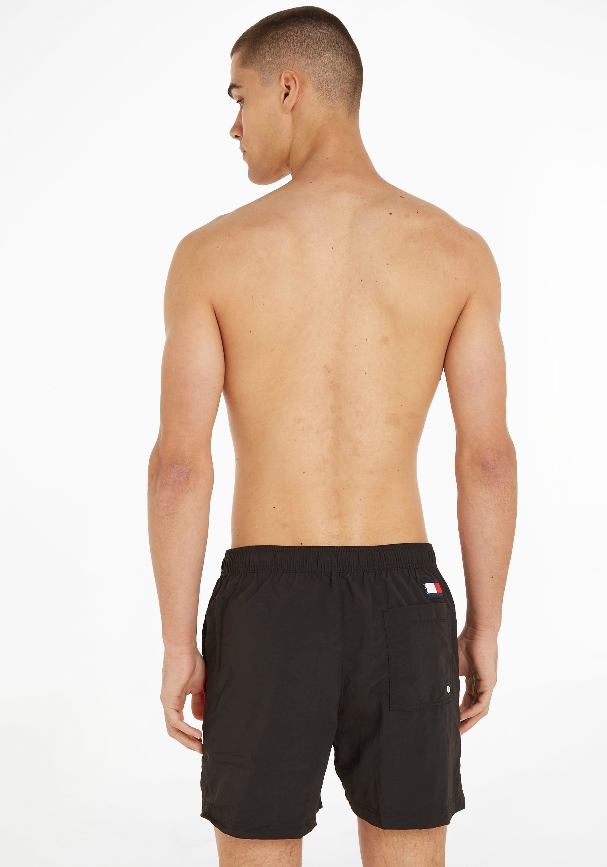 Tommy Hilfiger Swimwear Zwemshort SF MEDIUM DRAWSTRING met tommy hilfiger merklabel