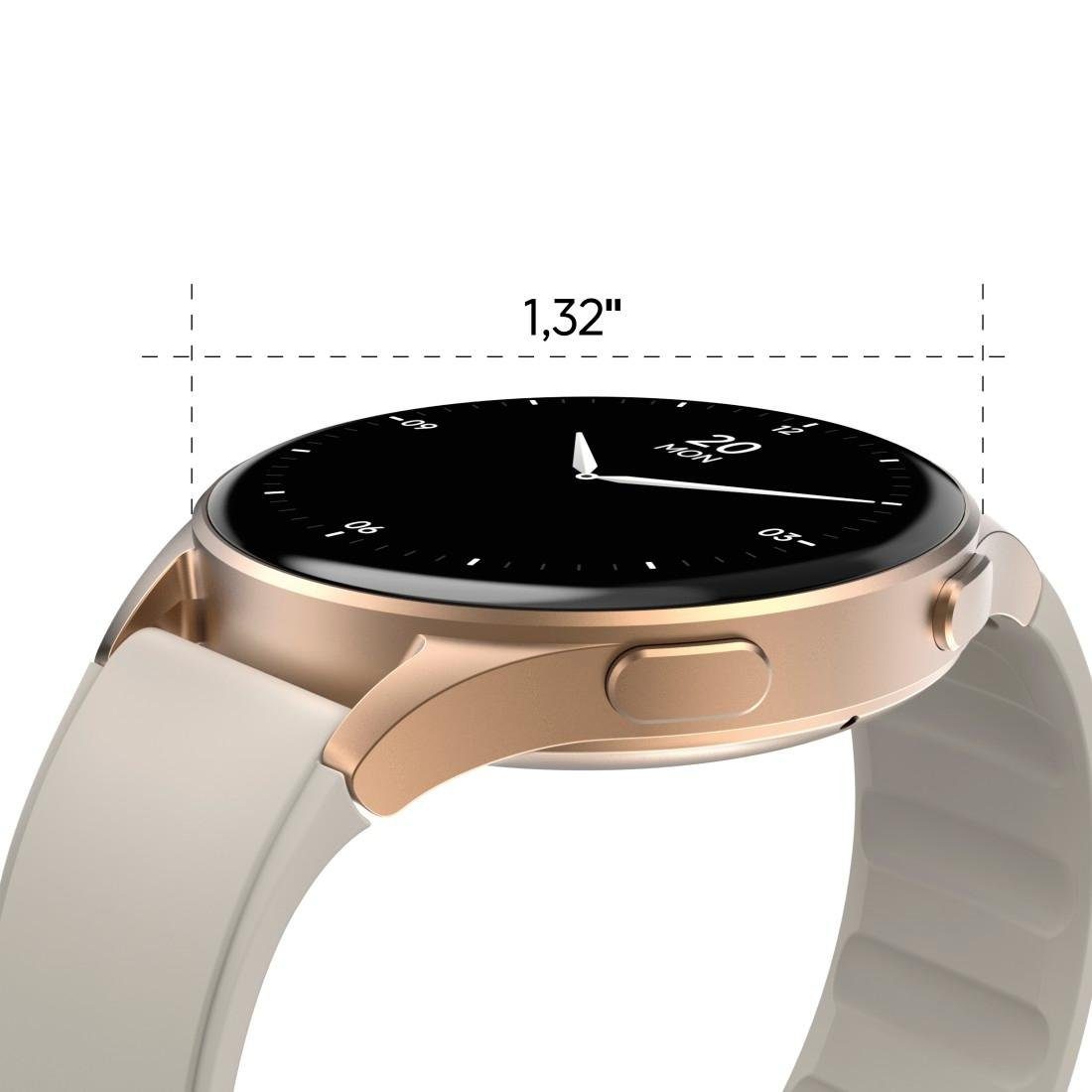 Hama Smartwatch 8900 (belfunctie, GPS, waterdicht IP68, hartslag)