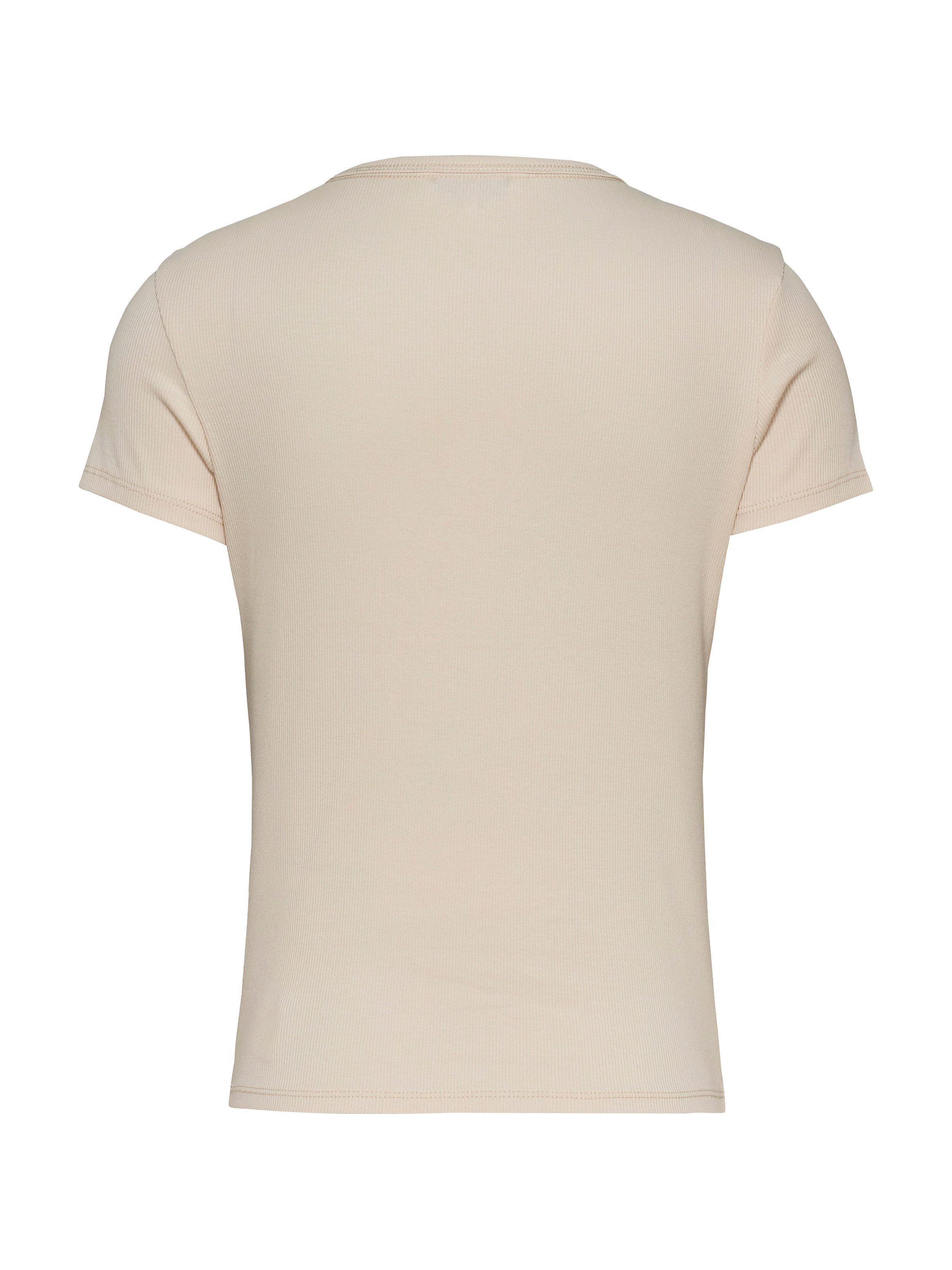 TOMMY JEANS T-shirt TJW SLIM ESSENTIAL RIB SS