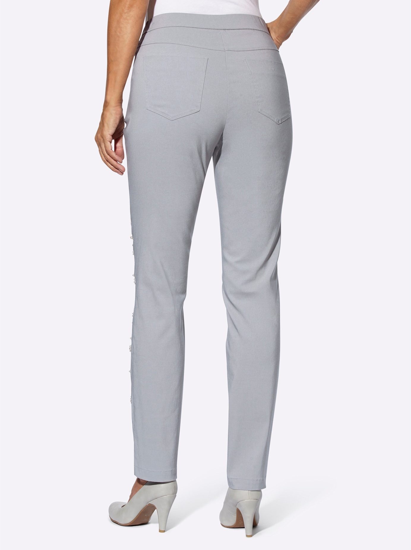 Lady Geweven broek