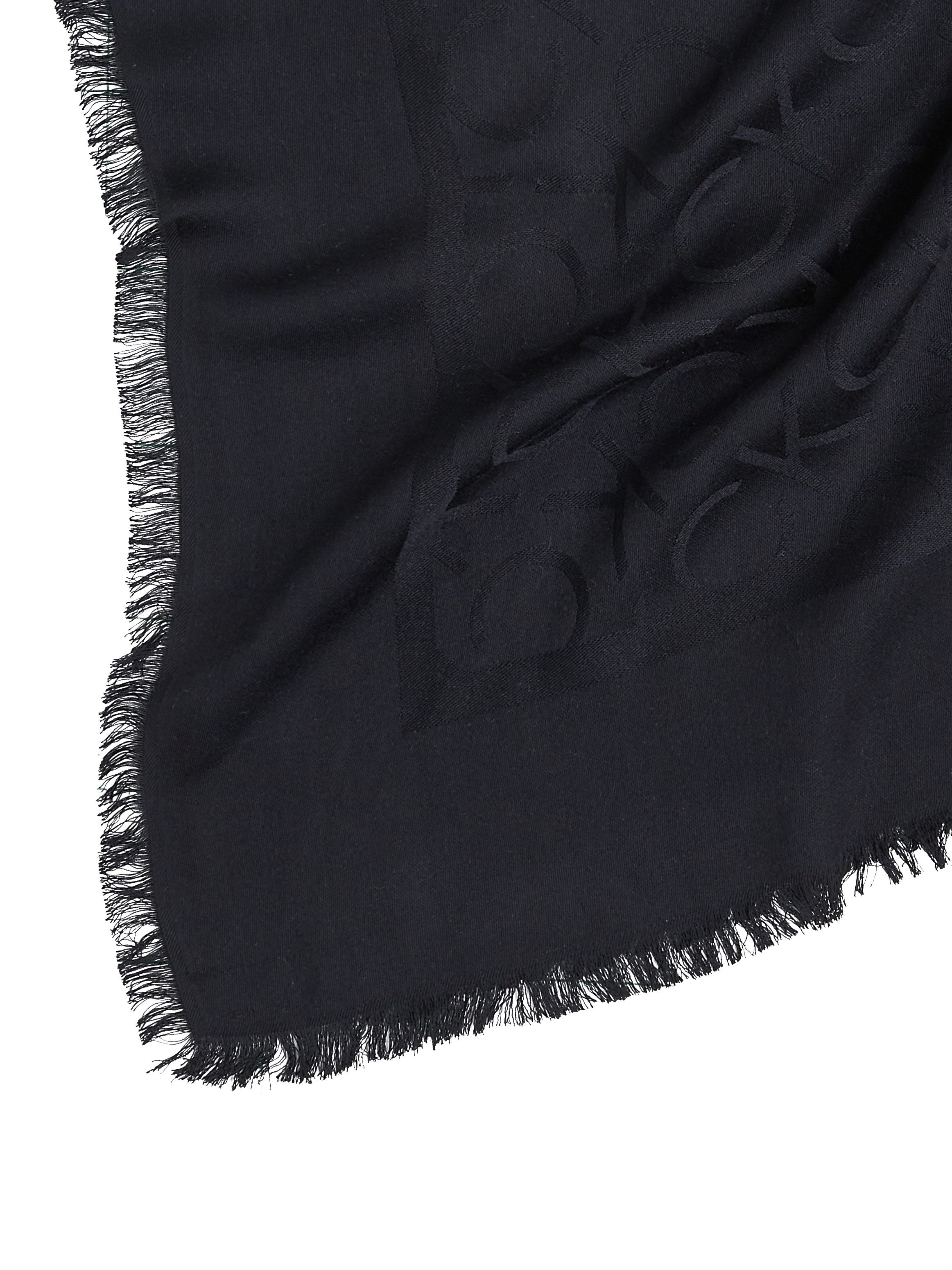 Calvin Klein Sjaal SHINY JACQUARD MONOGRAM SQUARE