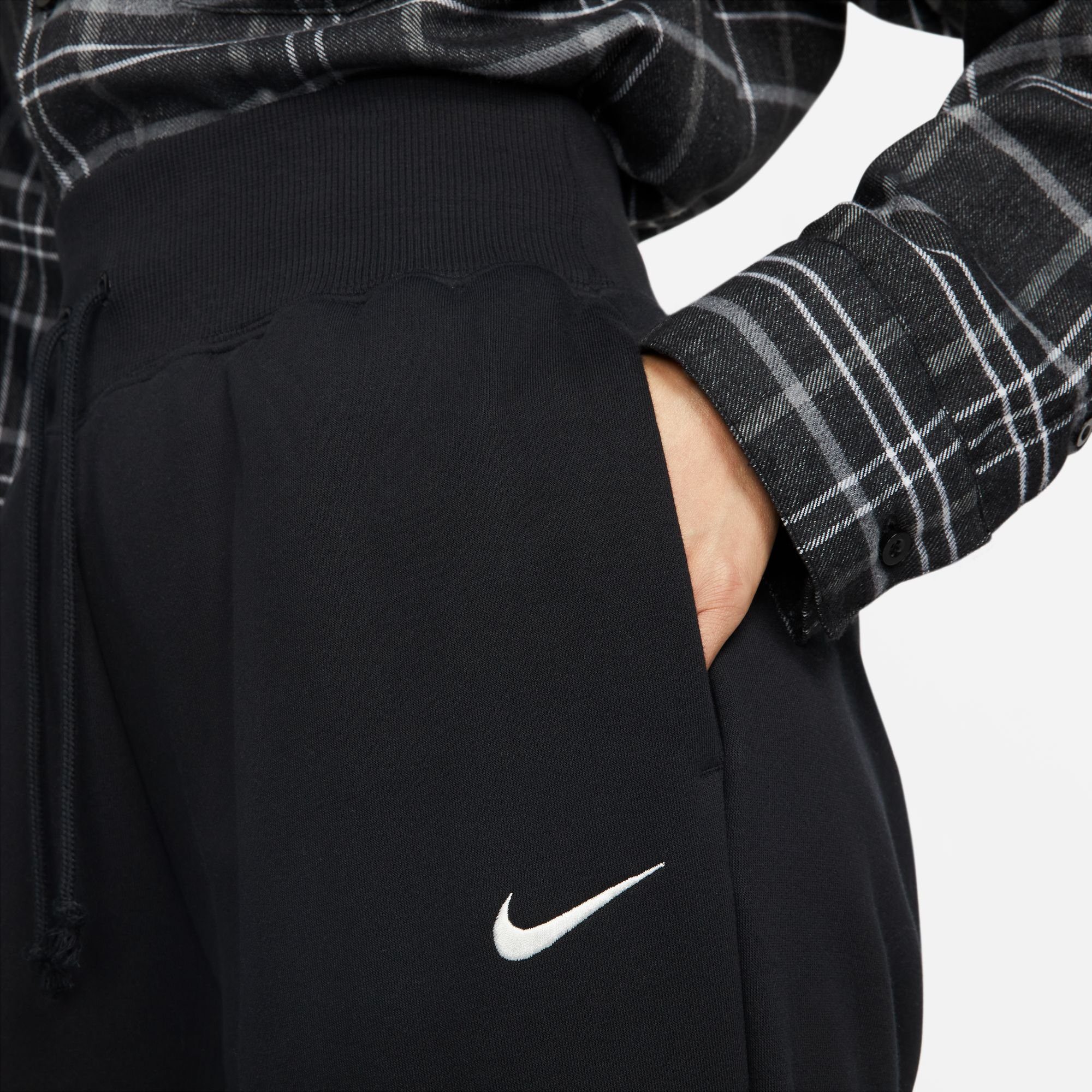 Nike Sportswear Joggingbroek PHOENIX FLEECE WOMEN'S HIGH-WAISTED OVERSIZED SWEATPANTS