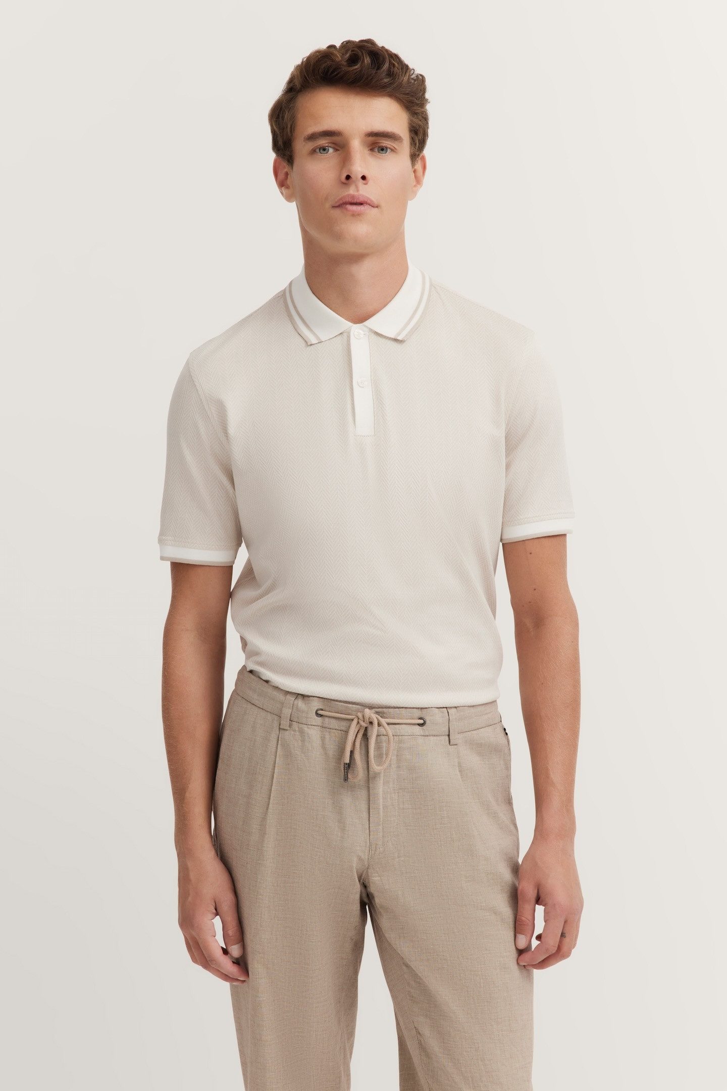 Bugatti Poloshirt met aansluitende pasvorm heren t-shirts maat XXL wit