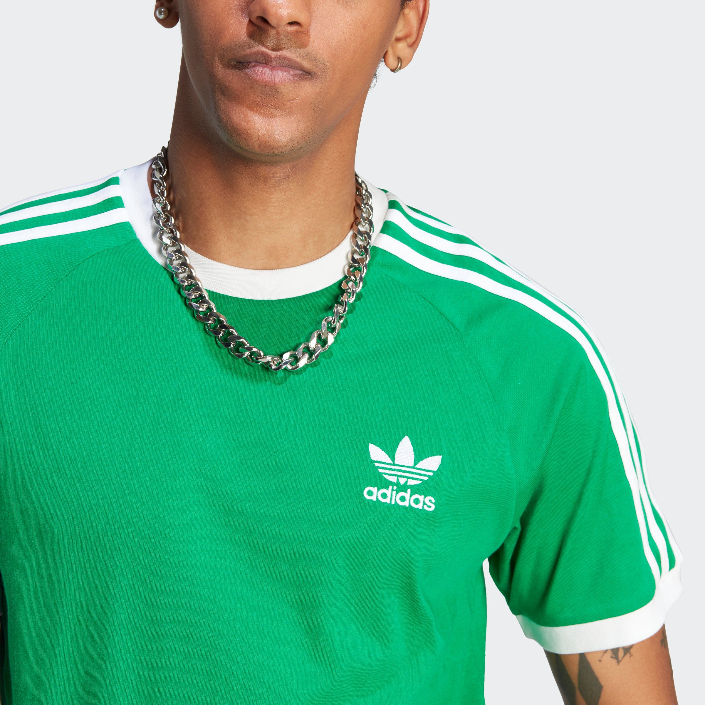 adidas Originals T-shirt 3-STRIPES TEE drie-strepen t-shirt
