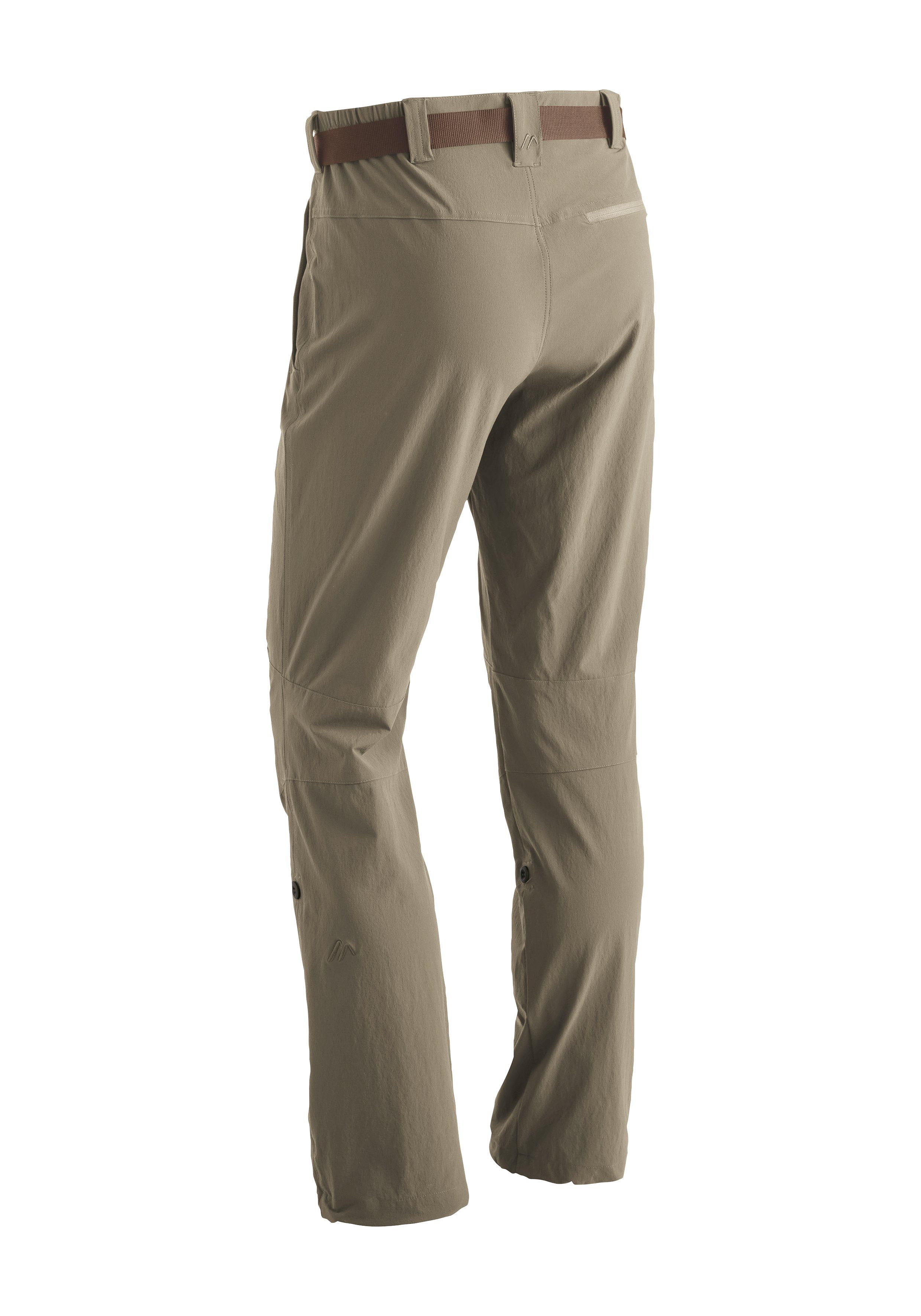 Maier Sports Functionele broek Nil Herenwandelbroek, ventilerende outdoorbroek met oprolfunctie