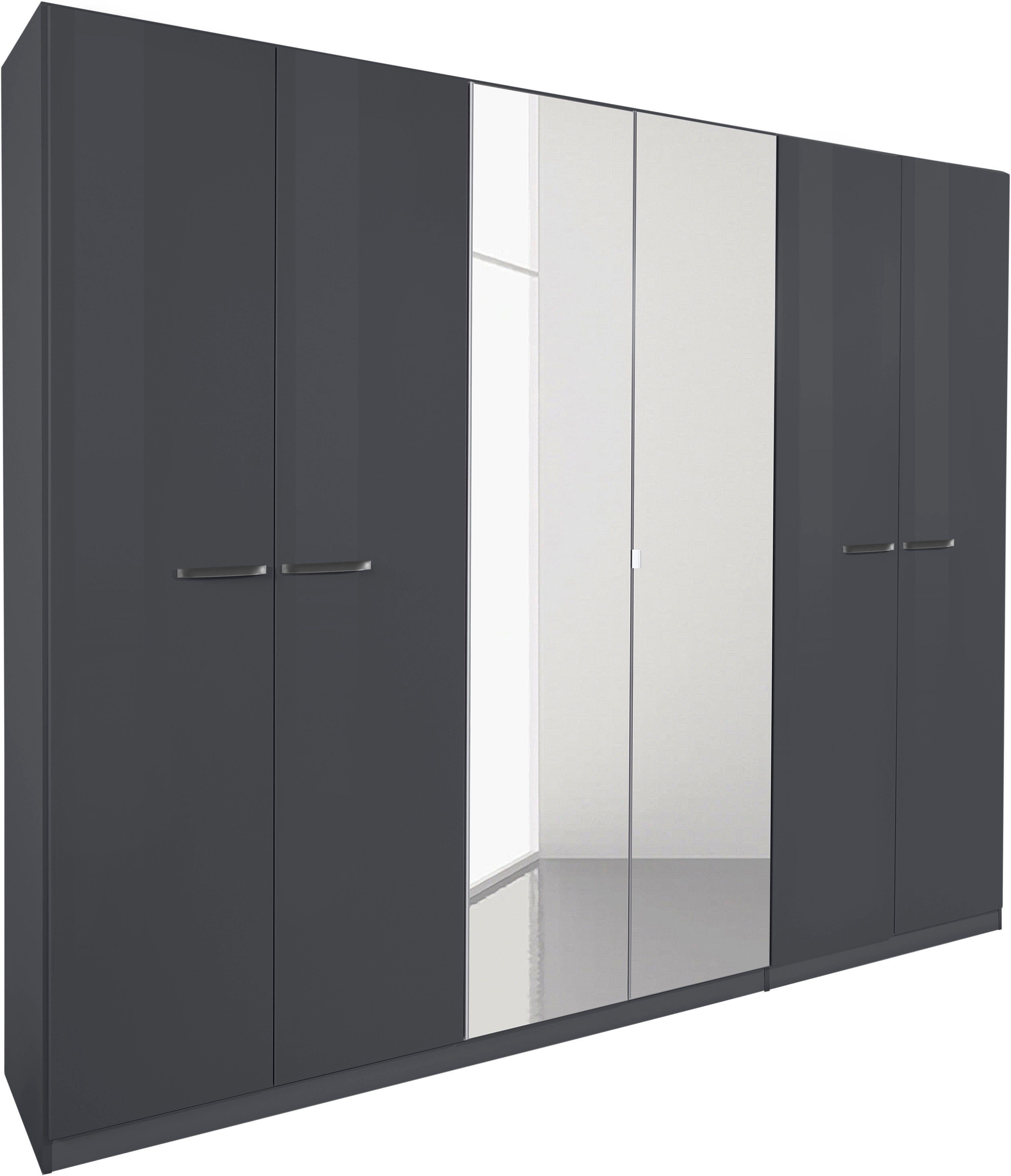 rauch Draaideurkast Kledingkast kast garderobe TOPSELLER OTELI incl. binnenindeling met 3 binnenlades extra planken optioneel met spiegel made in germany