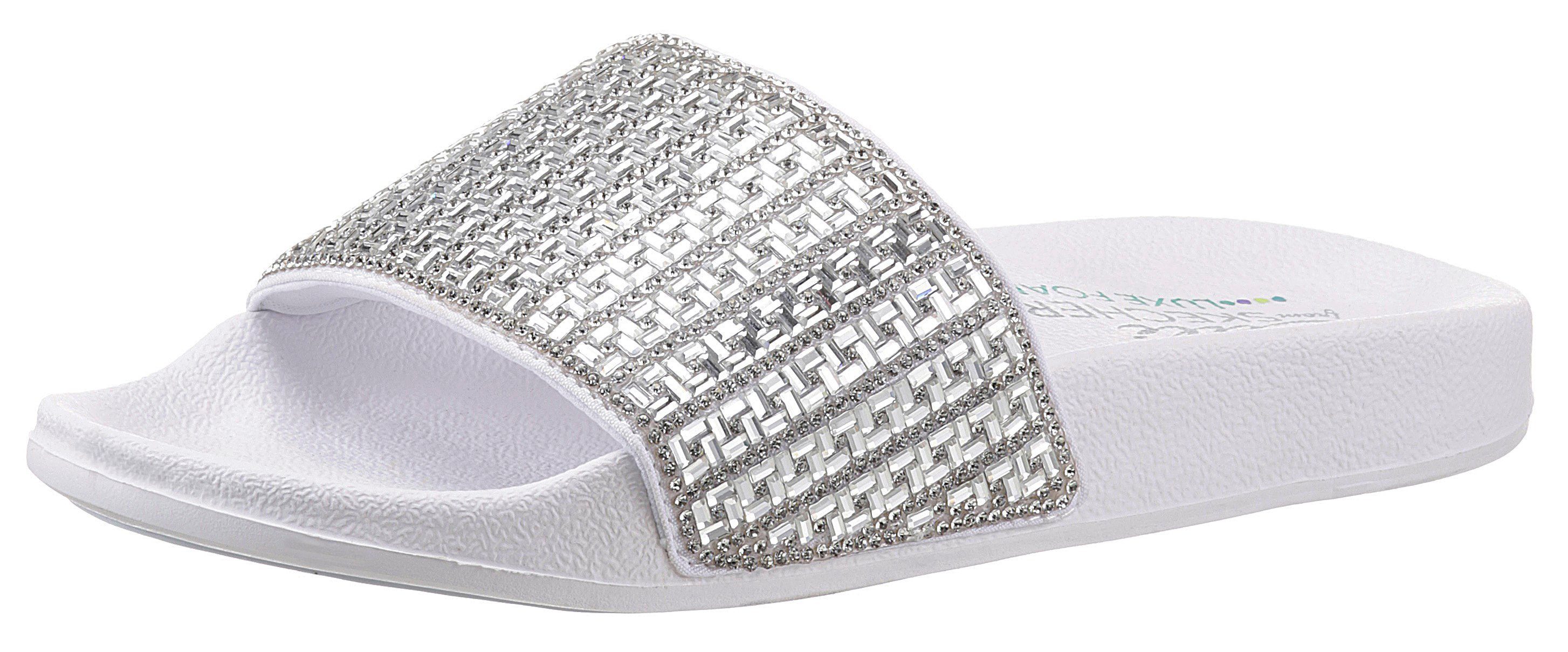 Skechers Slippers POP UPS NEW SPARK met fonkelende band