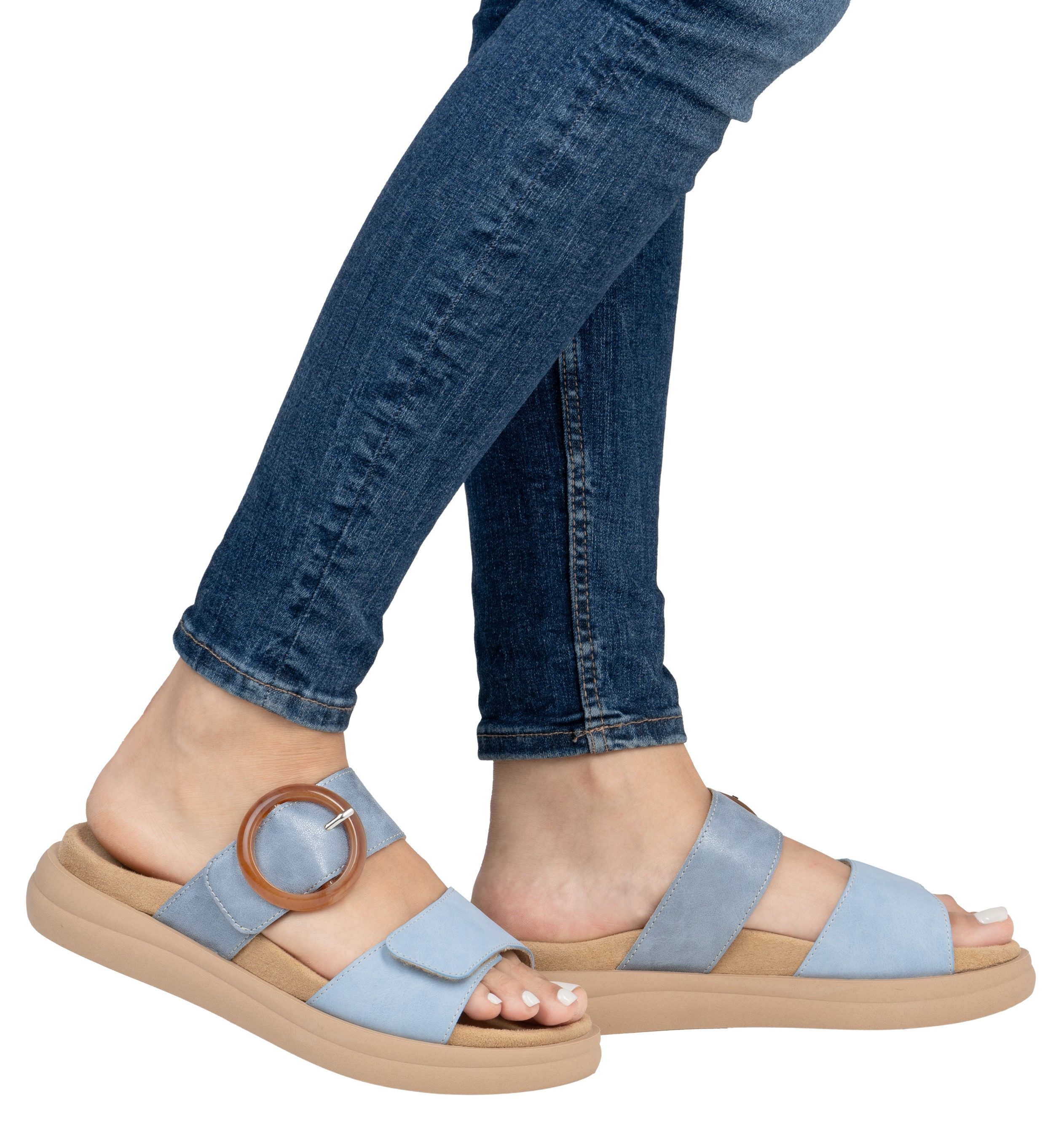 Remonte Slippers , zomer schoen, instapschoen in vegan verwerking