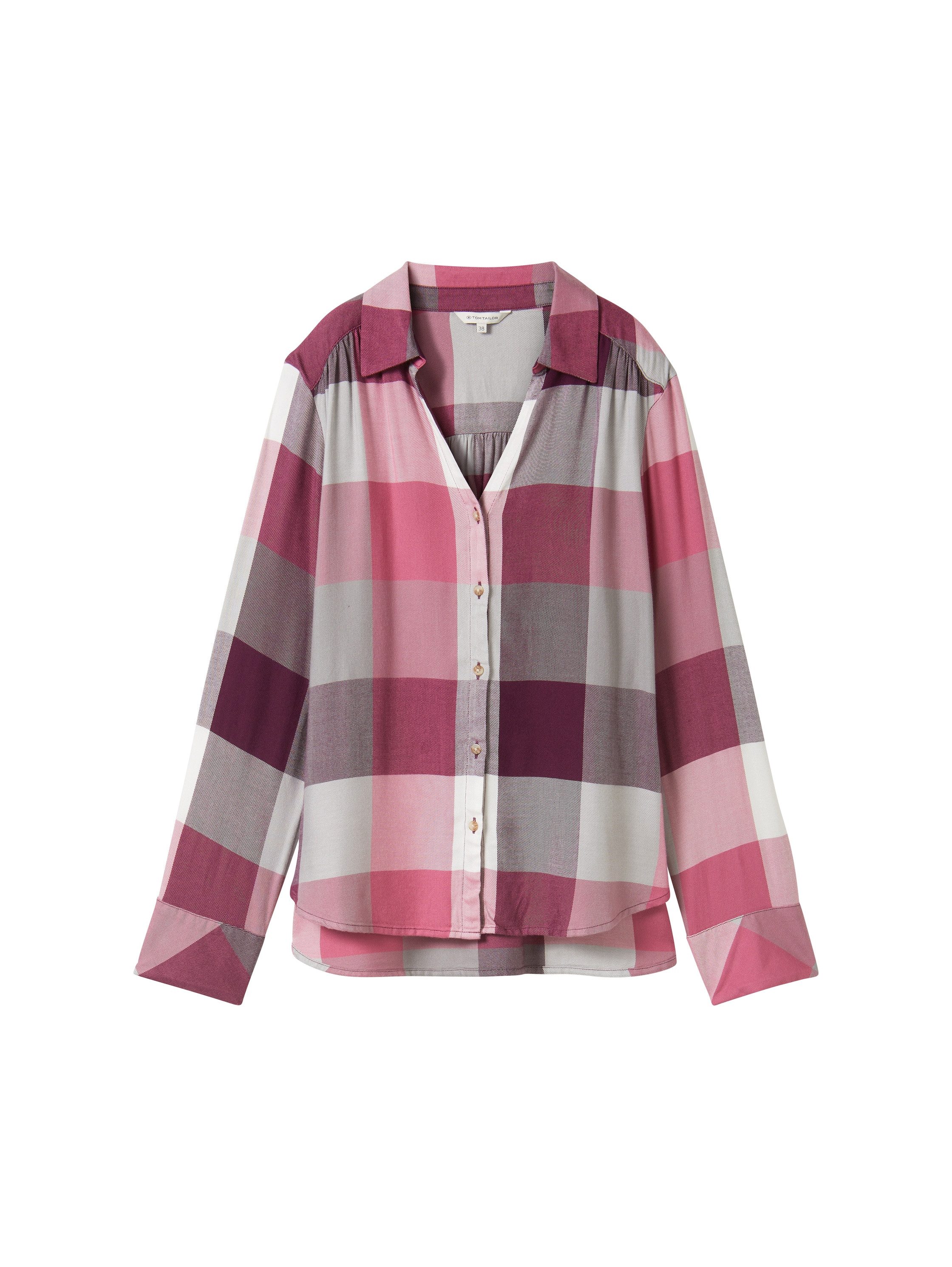 Tom Tailor Geruite blouse met ruitpatroon