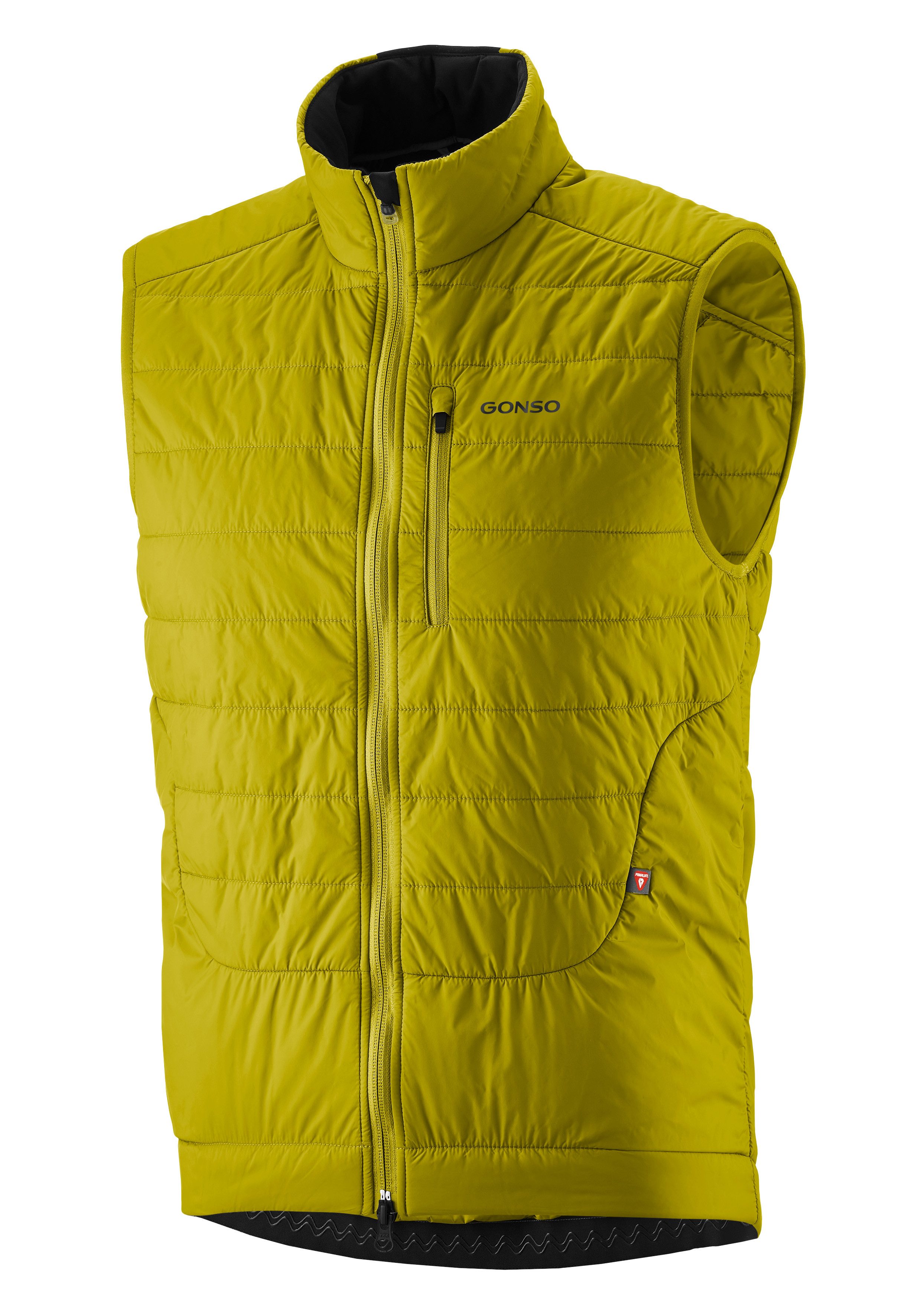 Gonso Functionele bodywarmer Trail Vest Primaloft M gewatteerd ademend heren vest, hoge warmte-isolatie