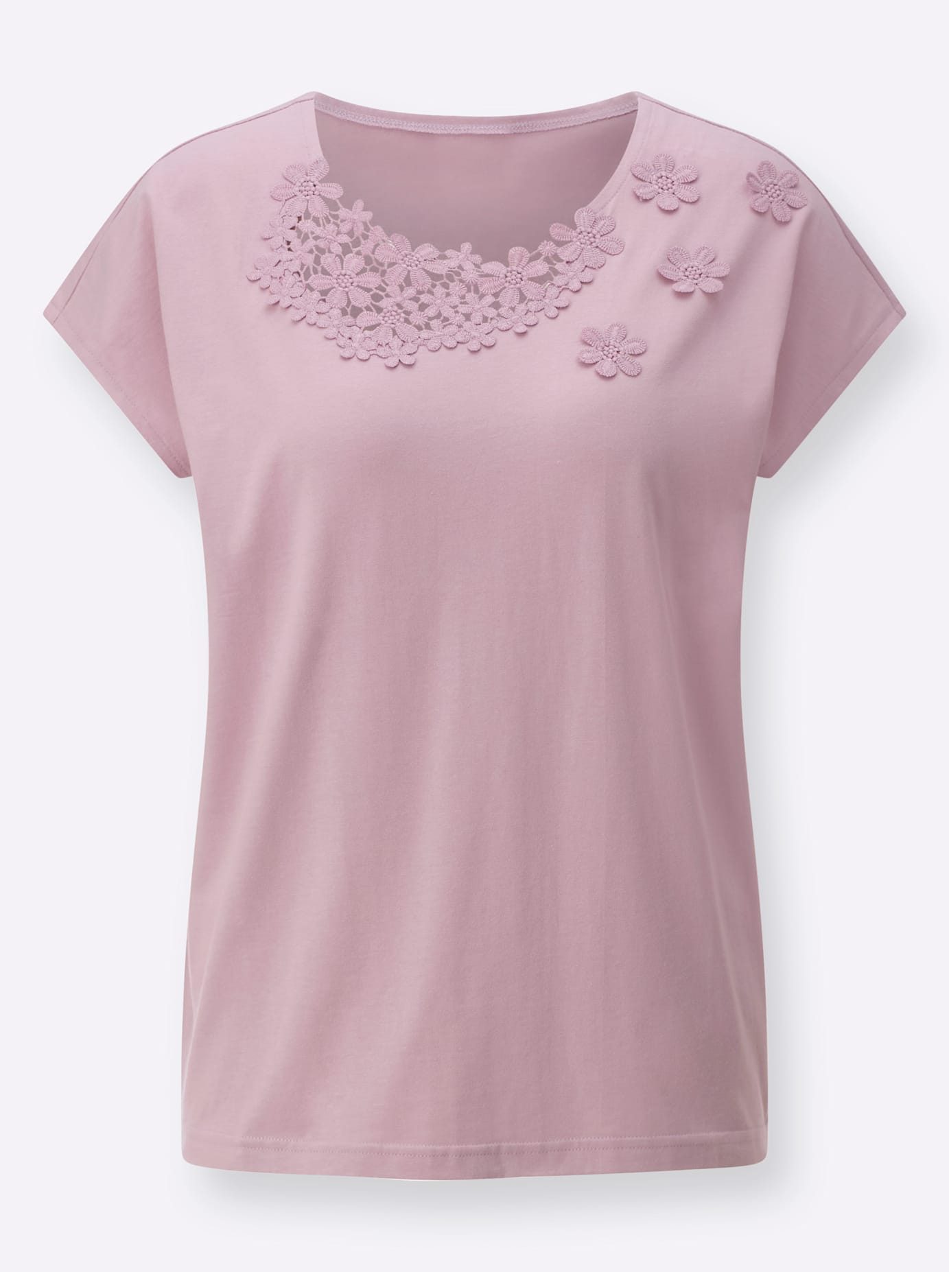 Classic Basics Shirt met ronde hals Shirt (1-delig)