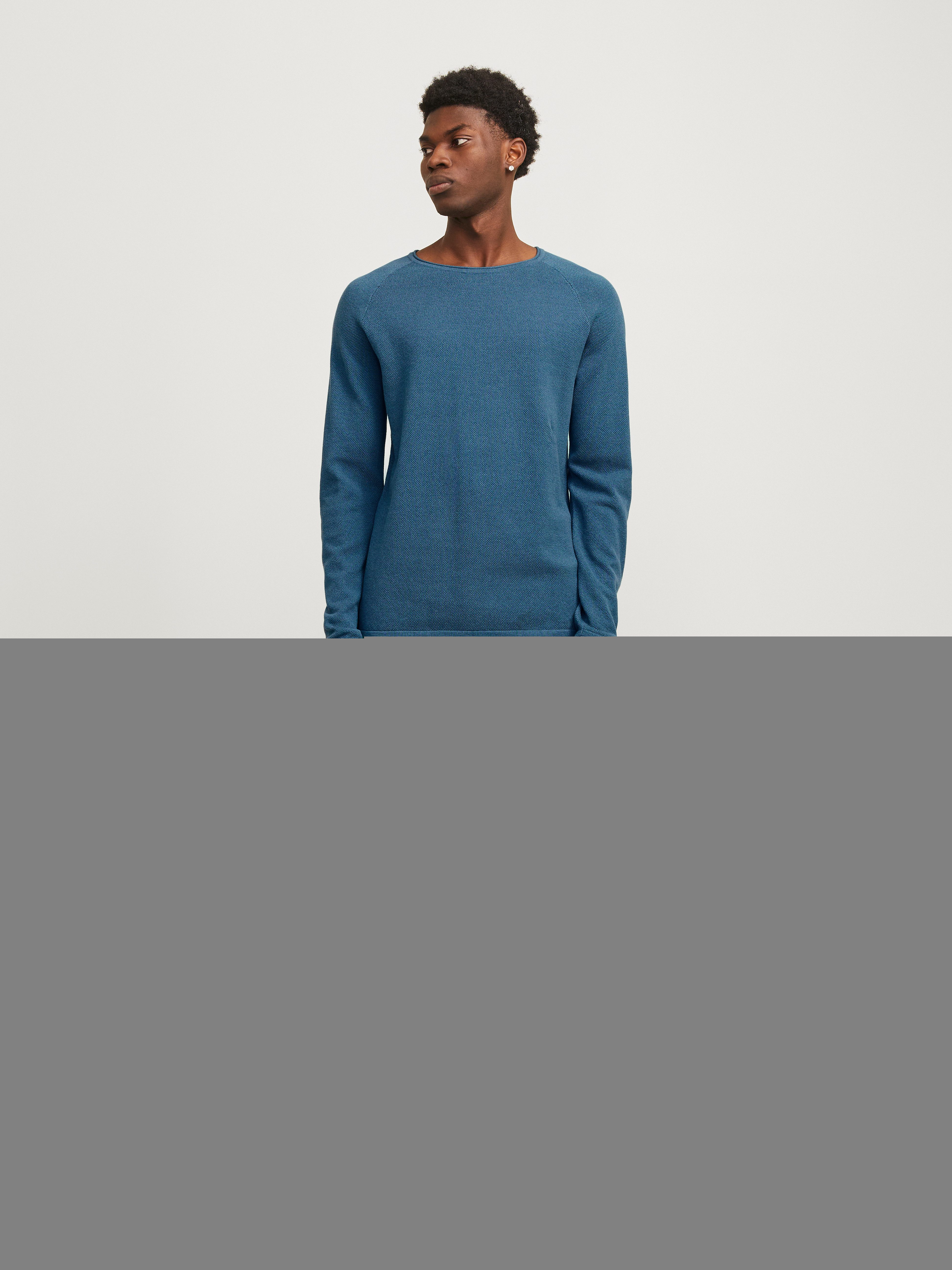 Jack & Jones Trui met ronde hals JJEHILL KNIT CREW NECK NOOS