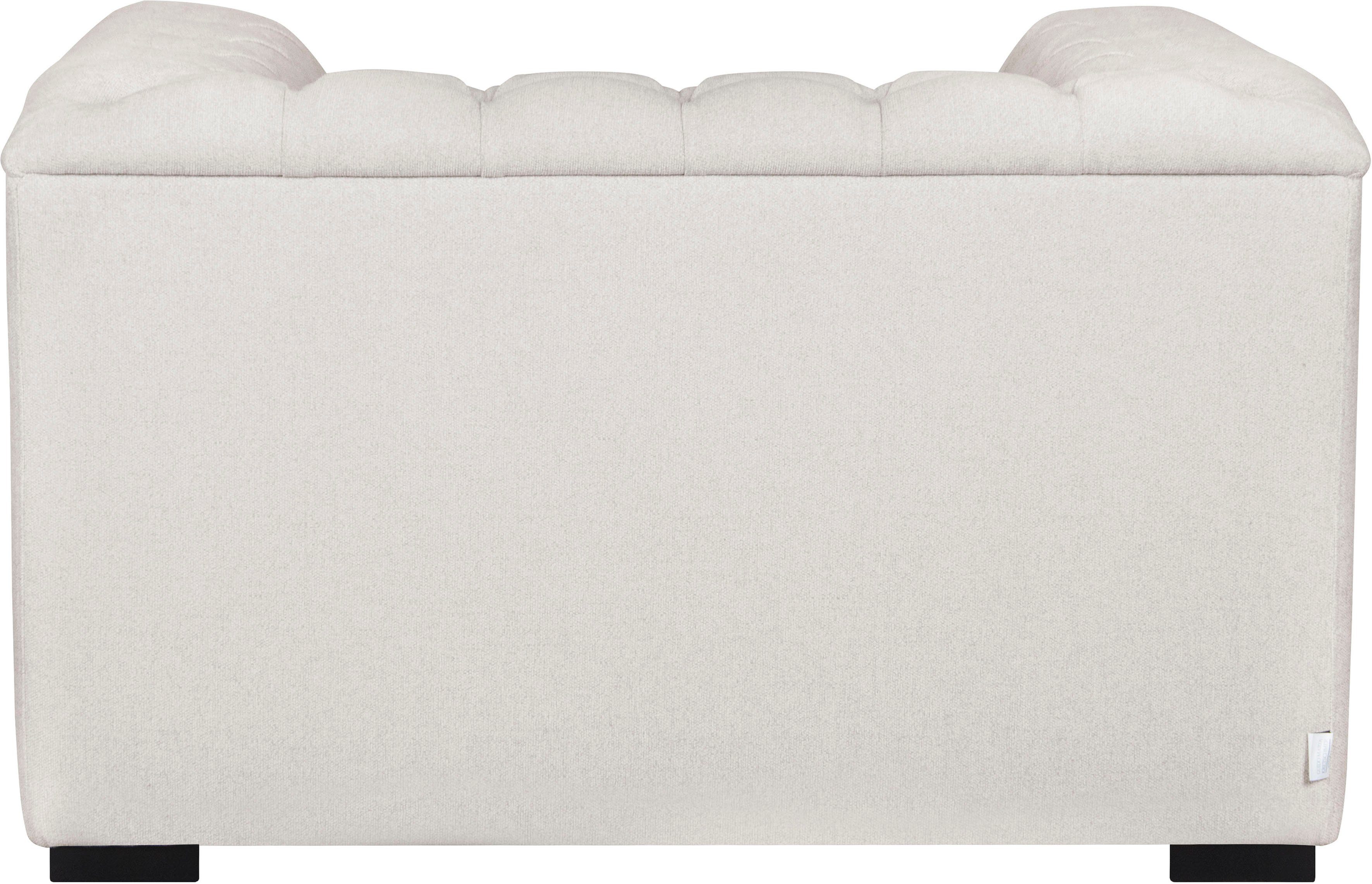 Guido Maria Kretschmer Home&Living Chesterfield-fauteuil Kalina stoel klassieke chesterfield knoopdetails, zeer hoogwaardige afwerking
